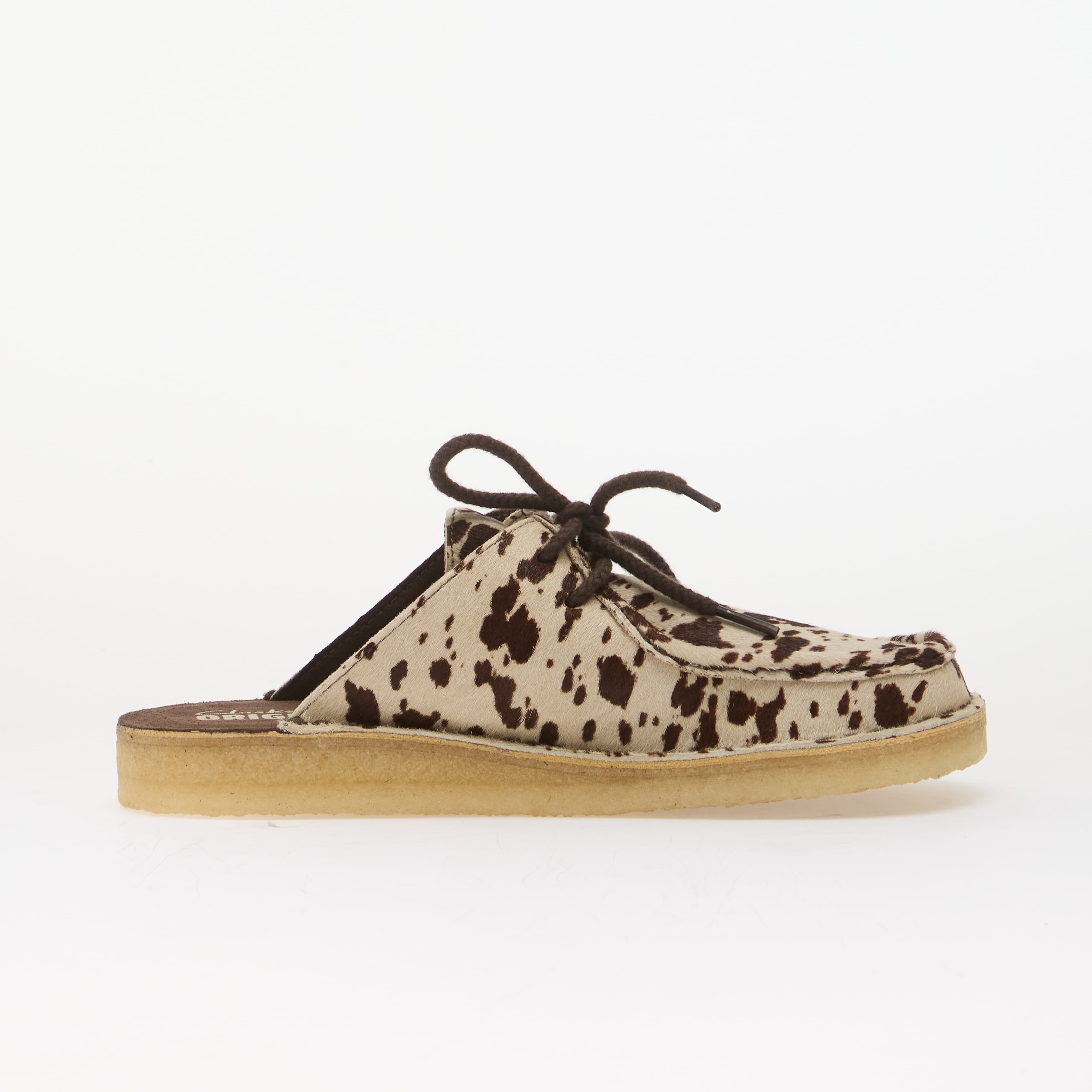Clarks Originals DSRTNomad Mule Brown Cow Print