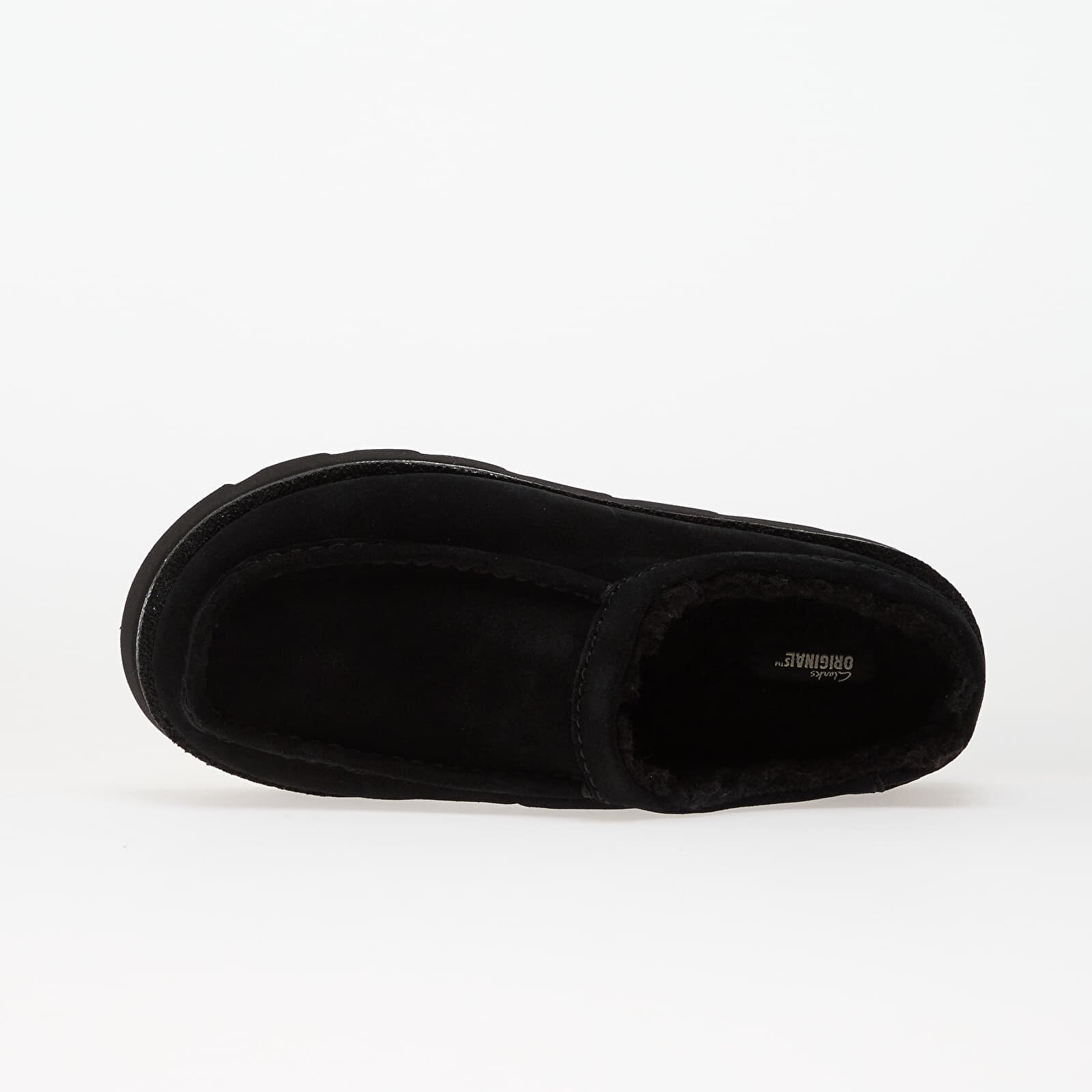 Clarks Originals Meare Mule Black Sde WLined