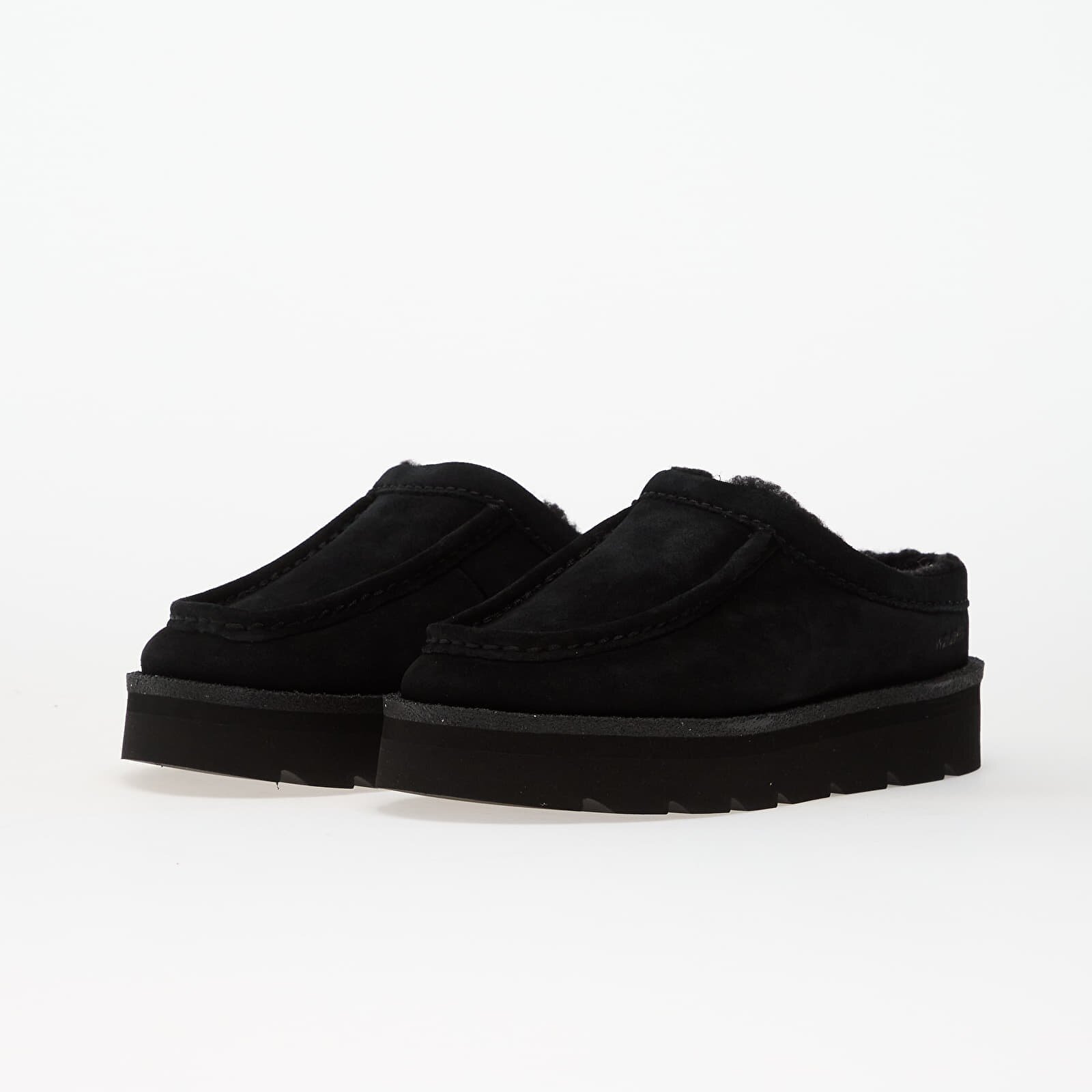 Clarks Originals Meare Mule Black Sde WLined