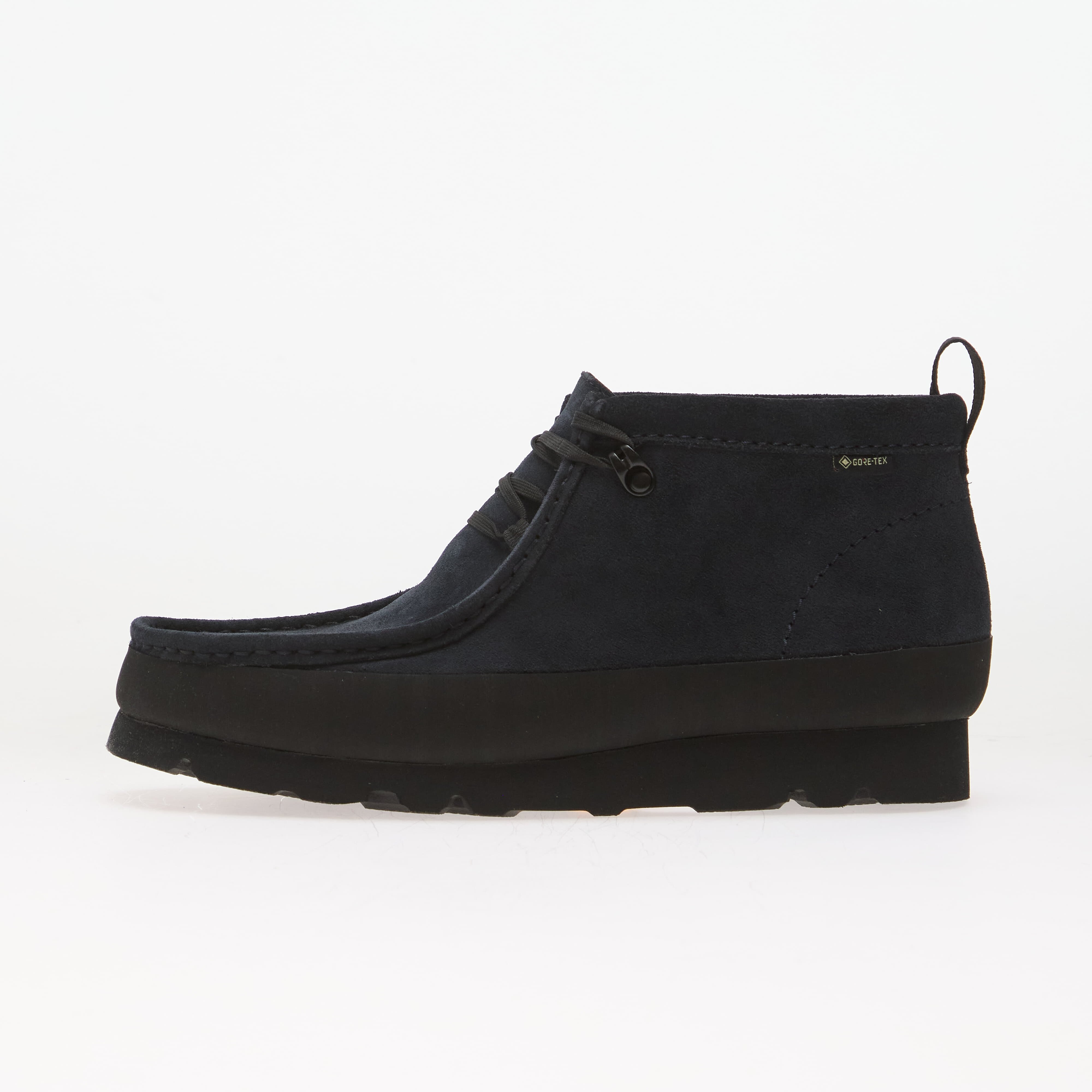 Clarks Originals Обувки Clarks Wallabee Boot GTX Ink Suede