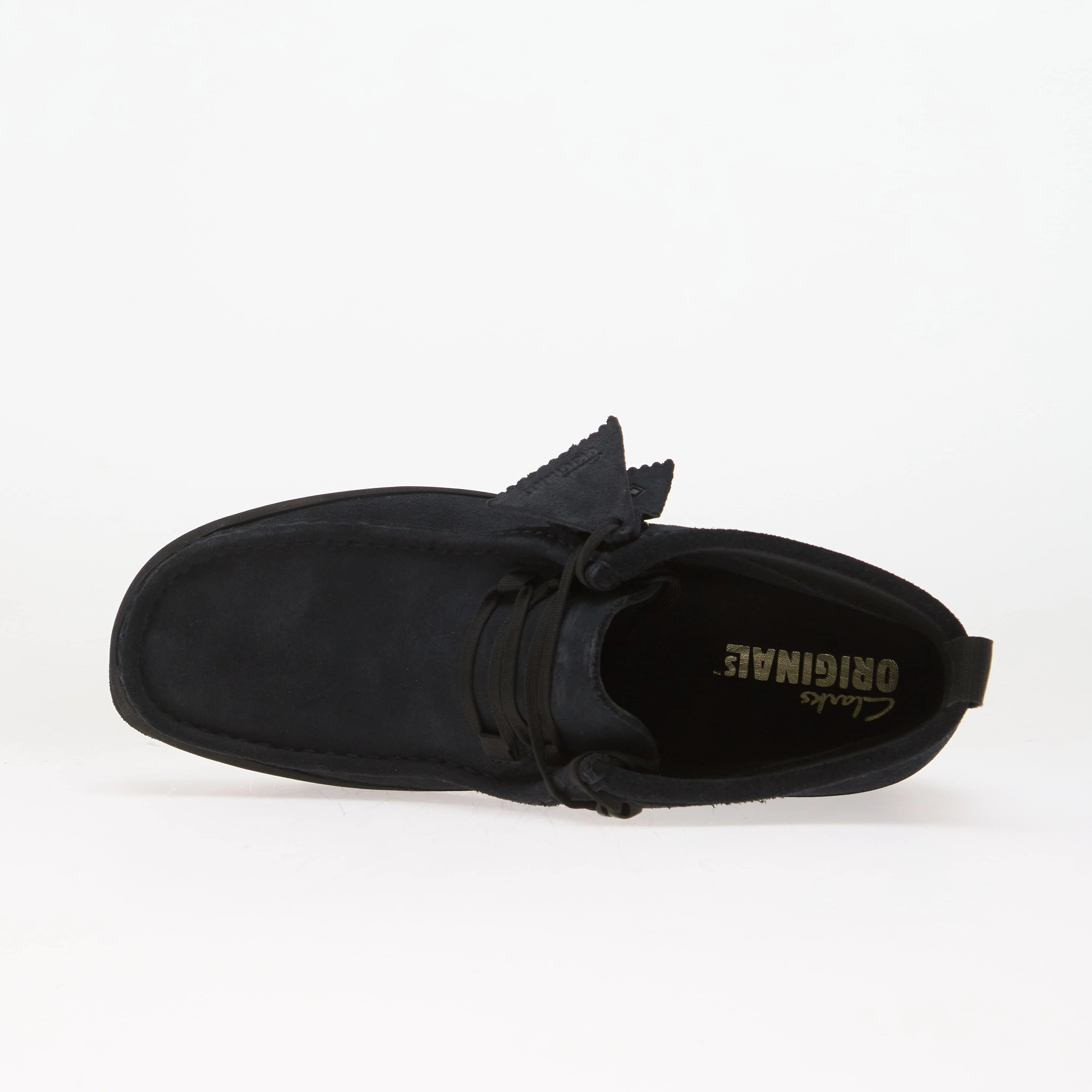 Clarks Originals Обувки Clarks Wallabee Boot GTX Ink Suede