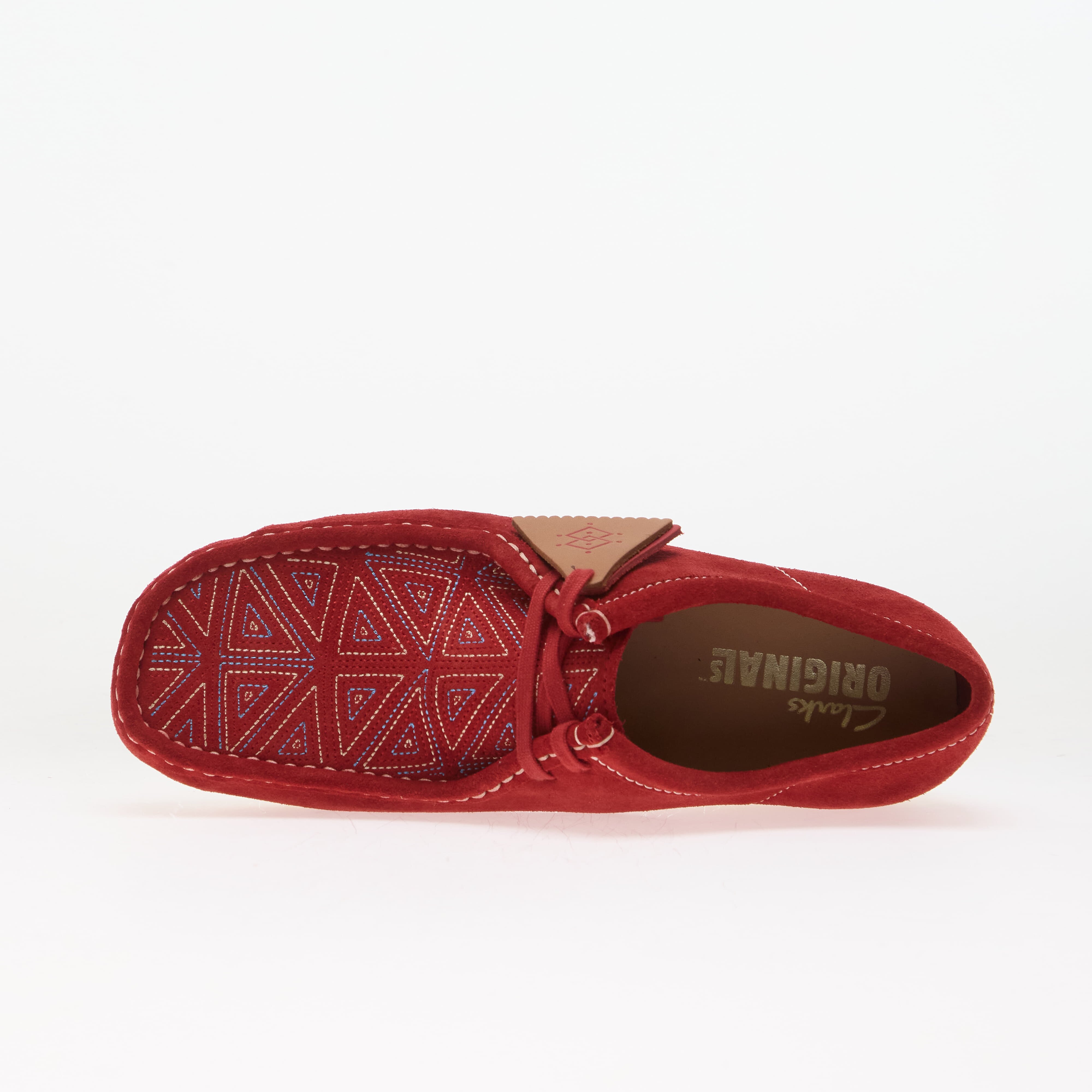 Clarks Originals Обувки Clarks Wallabee Red Interest