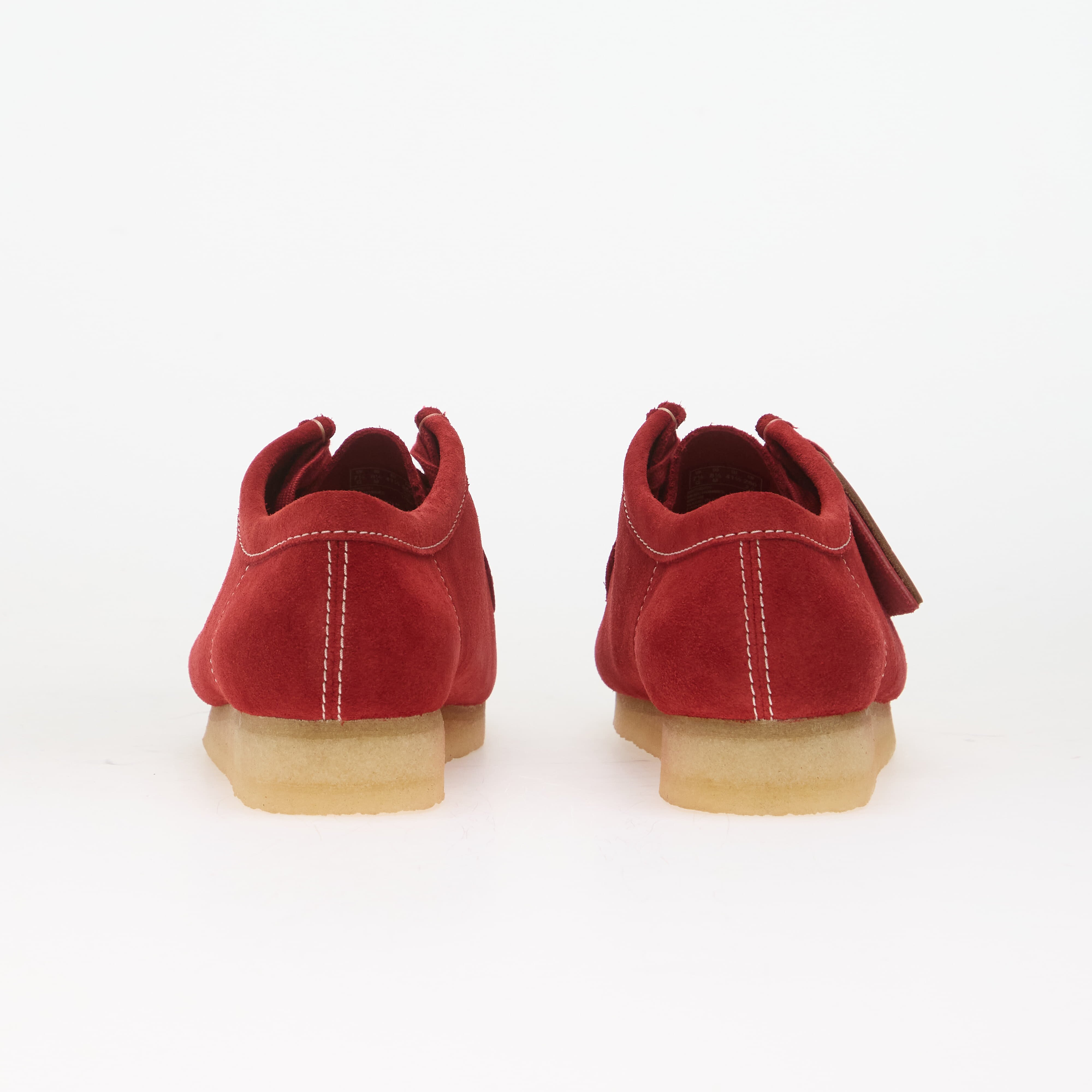Clarks Originals Обувки Clarks Wallabee Red Interest