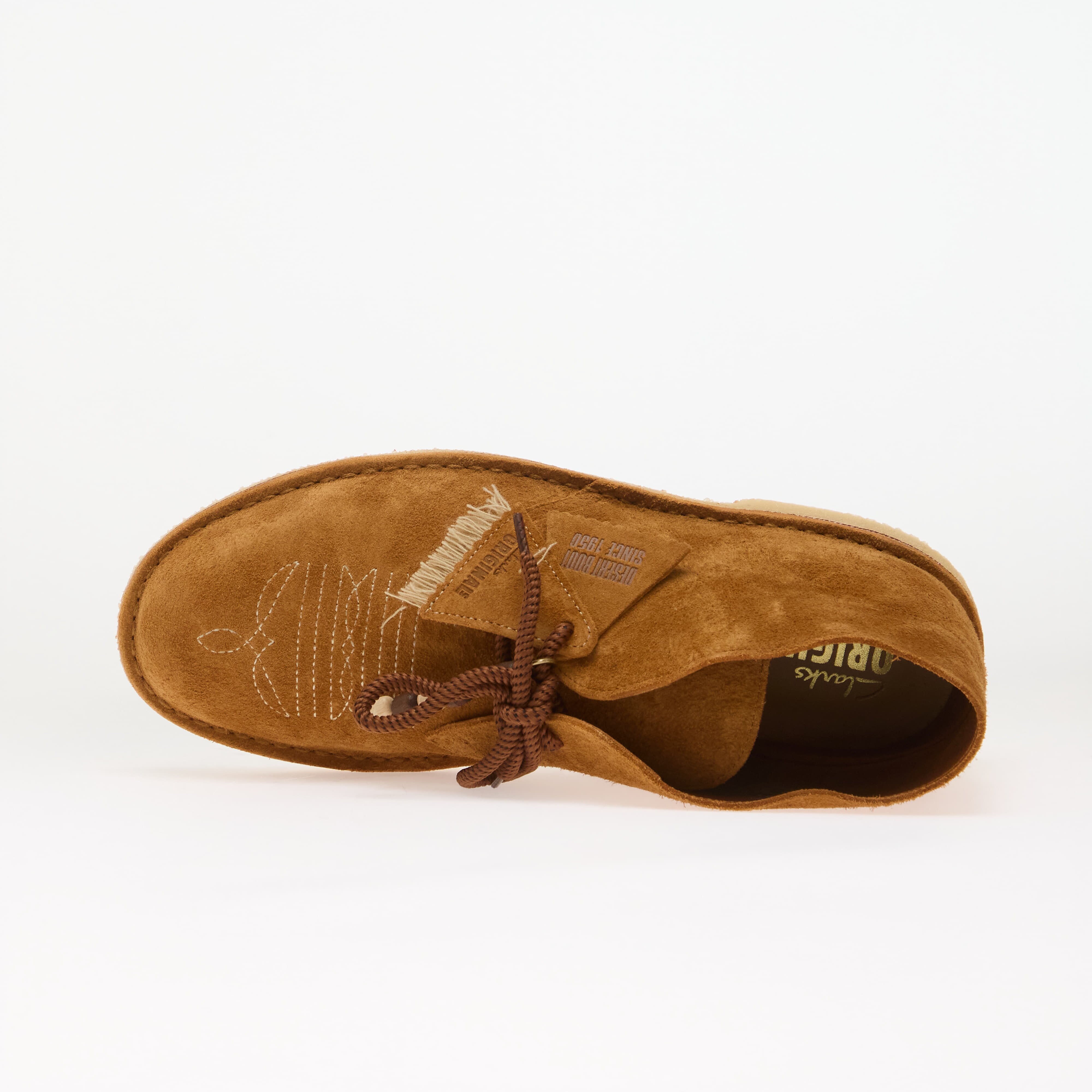 Clarks Originals Обувки Desert Boot Ginger Suede