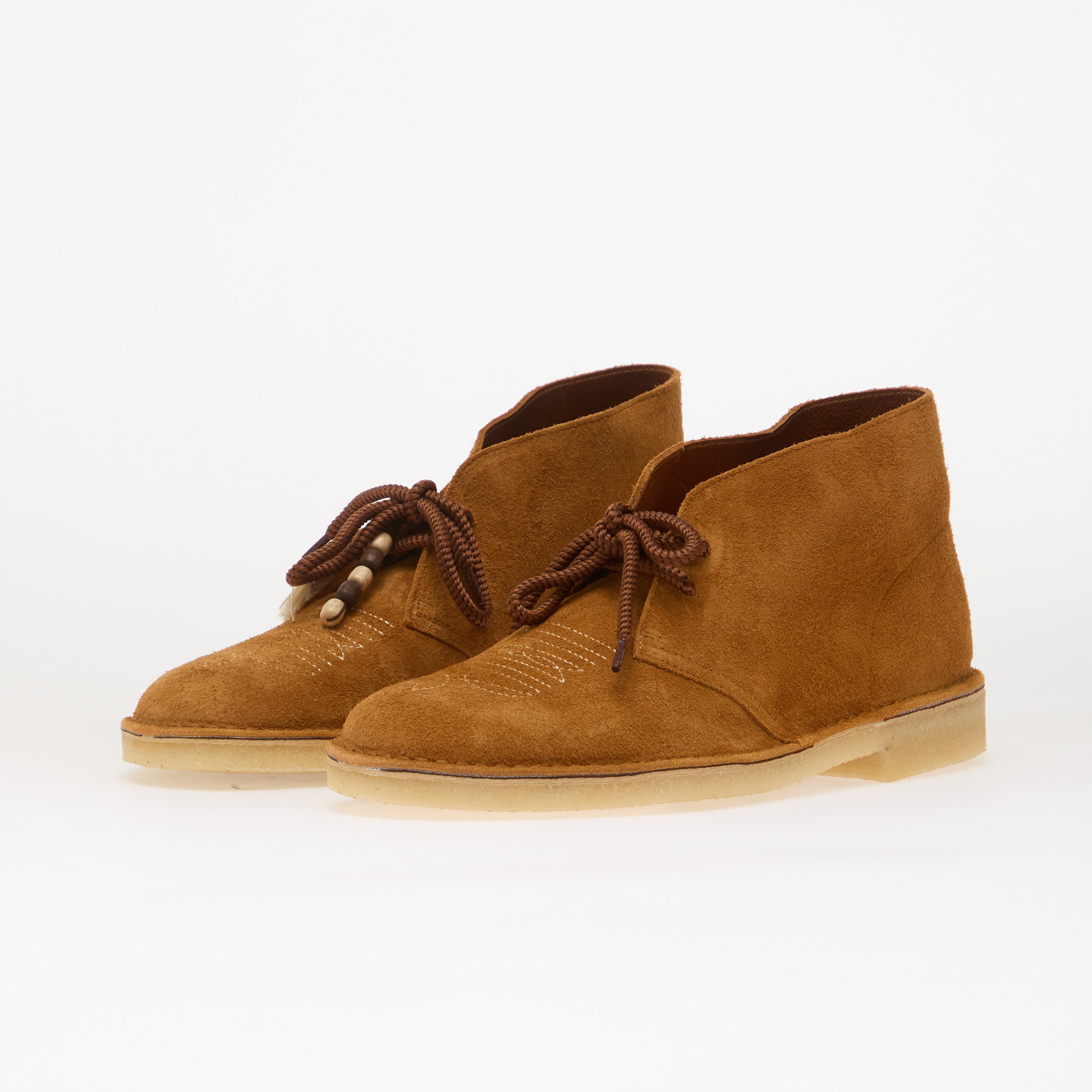 Clarks Originals Обувки Desert Boot Ginger Suede