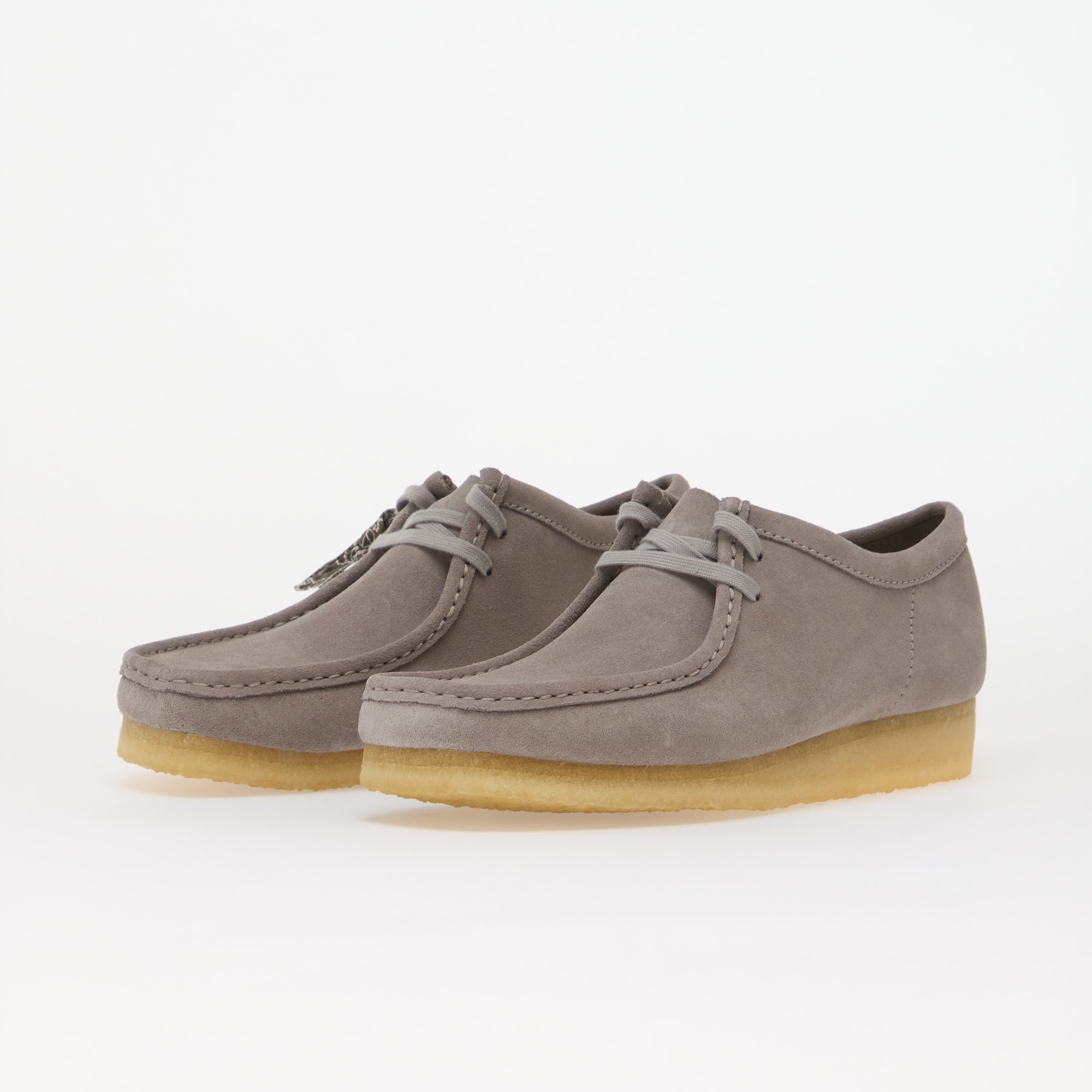Clarks Originals Обувки Wallabee Ash Suede