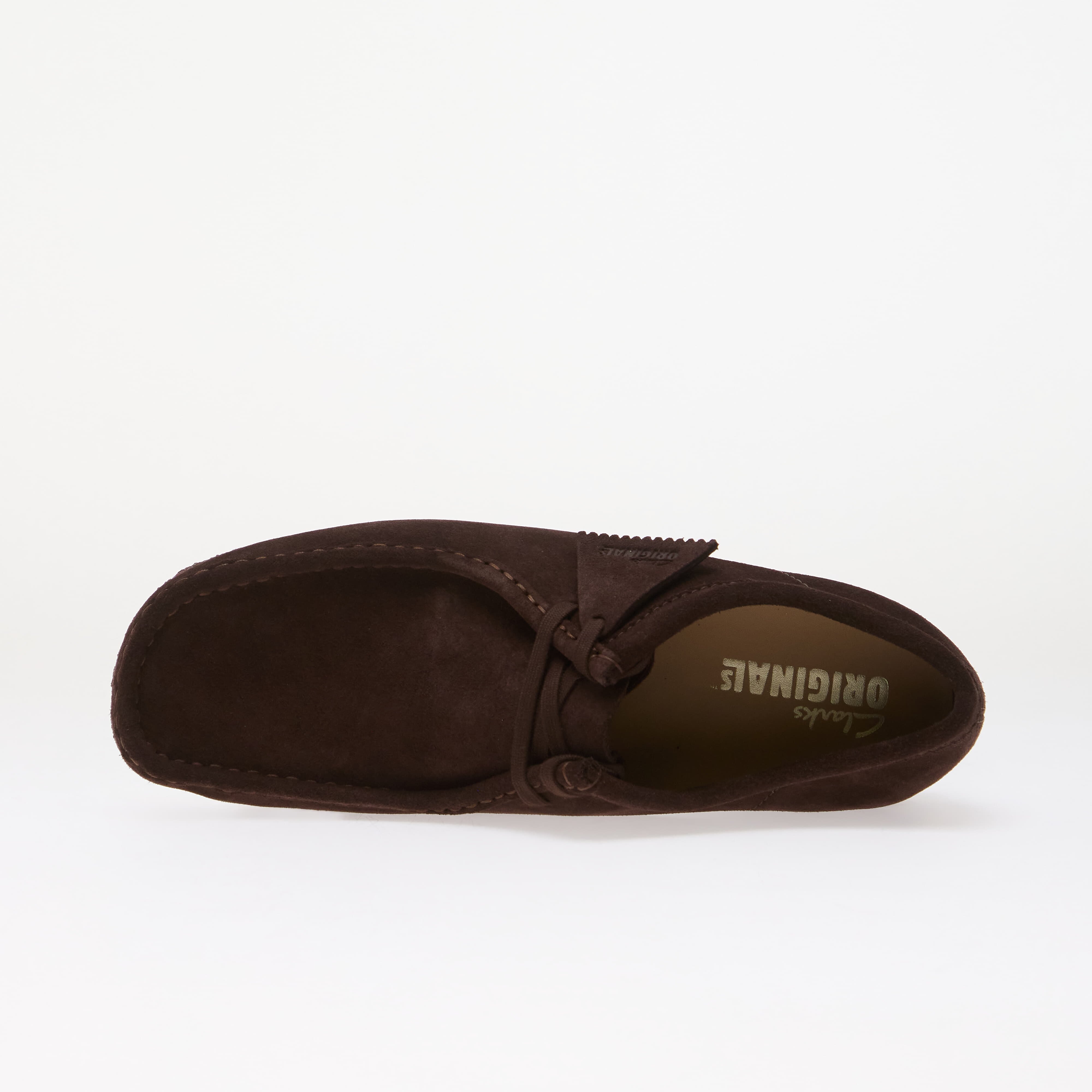 Clarks Originals Обувки Wallabee Chocolate Suede