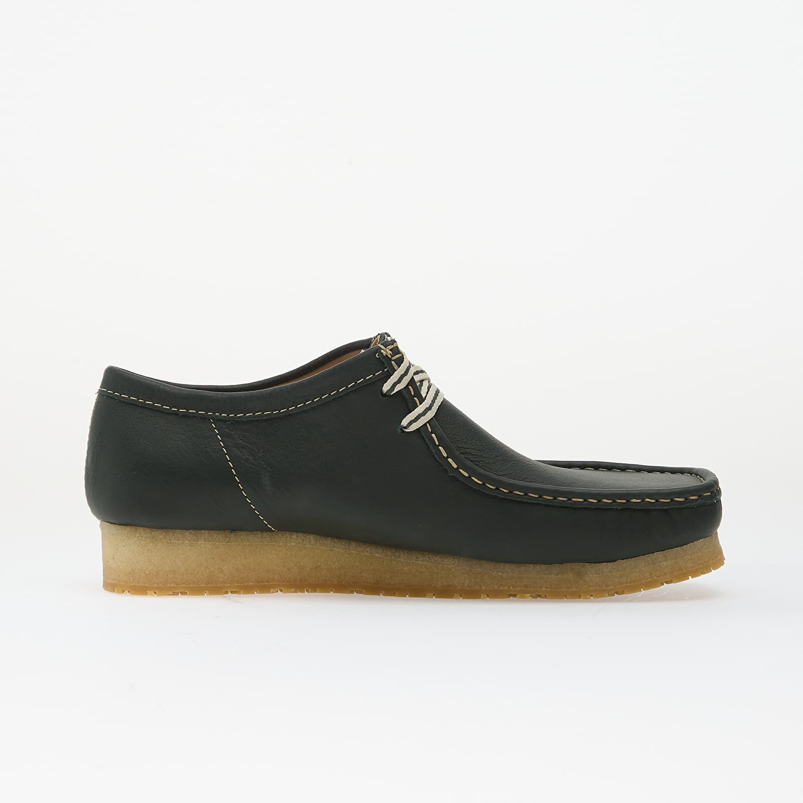 Clarks Originals Обувки Wallabee RB Dark Green Lea