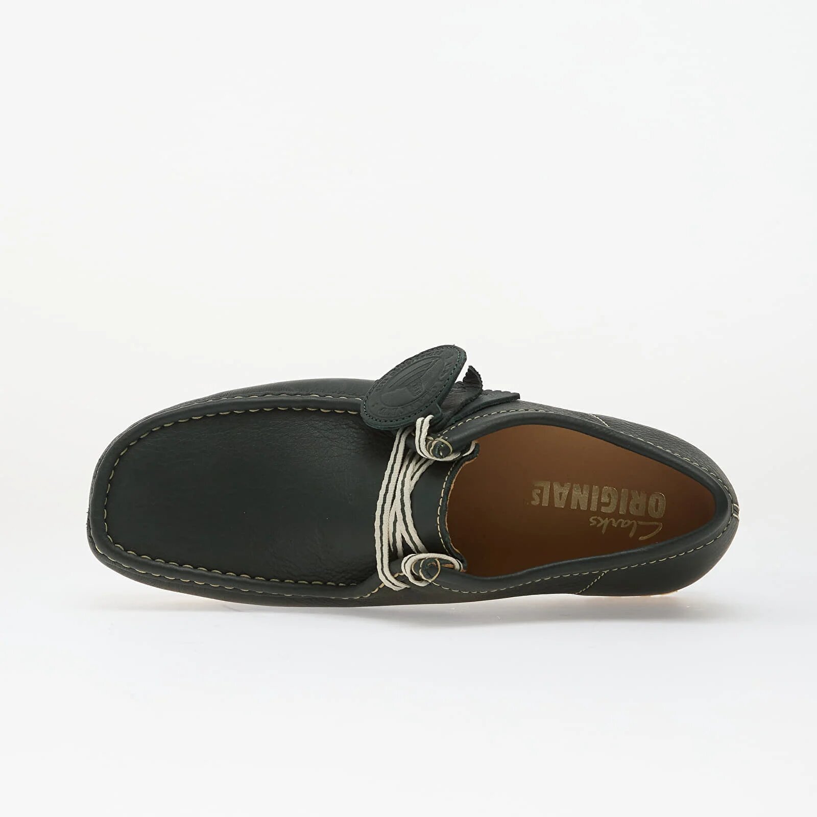 Clarks Originals Обувки Wallabee RB Dark Green Lea