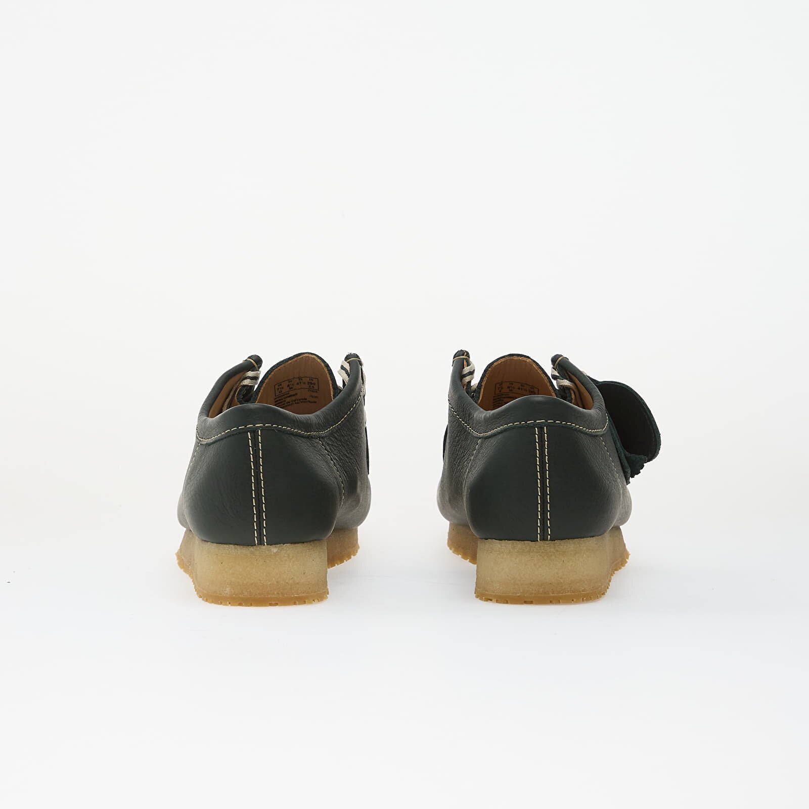 Clarks Originals Обувки Wallabee RB Dark Green Lea