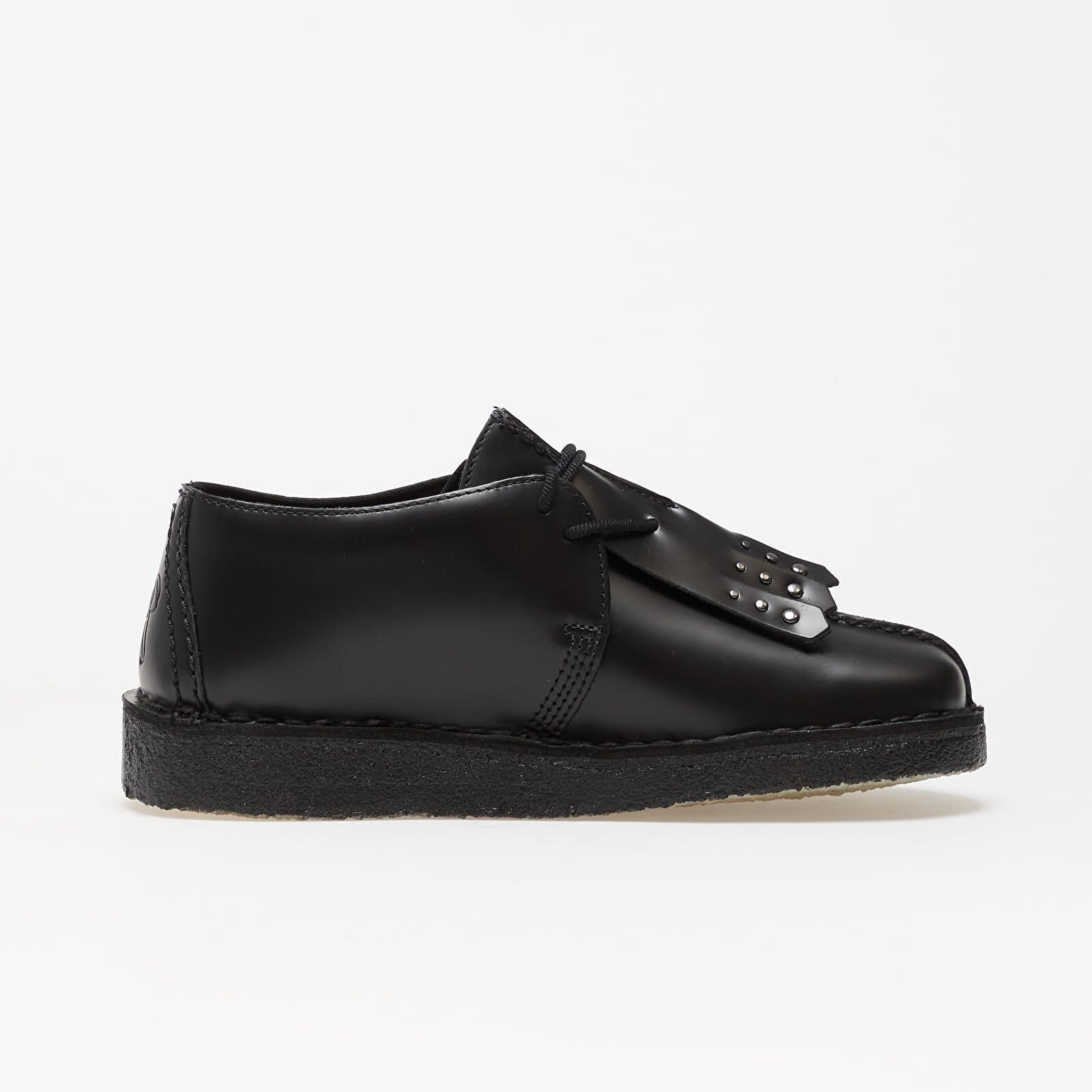 Clarks Originals Сникърси Desert Trek Black Hi Shine Leather