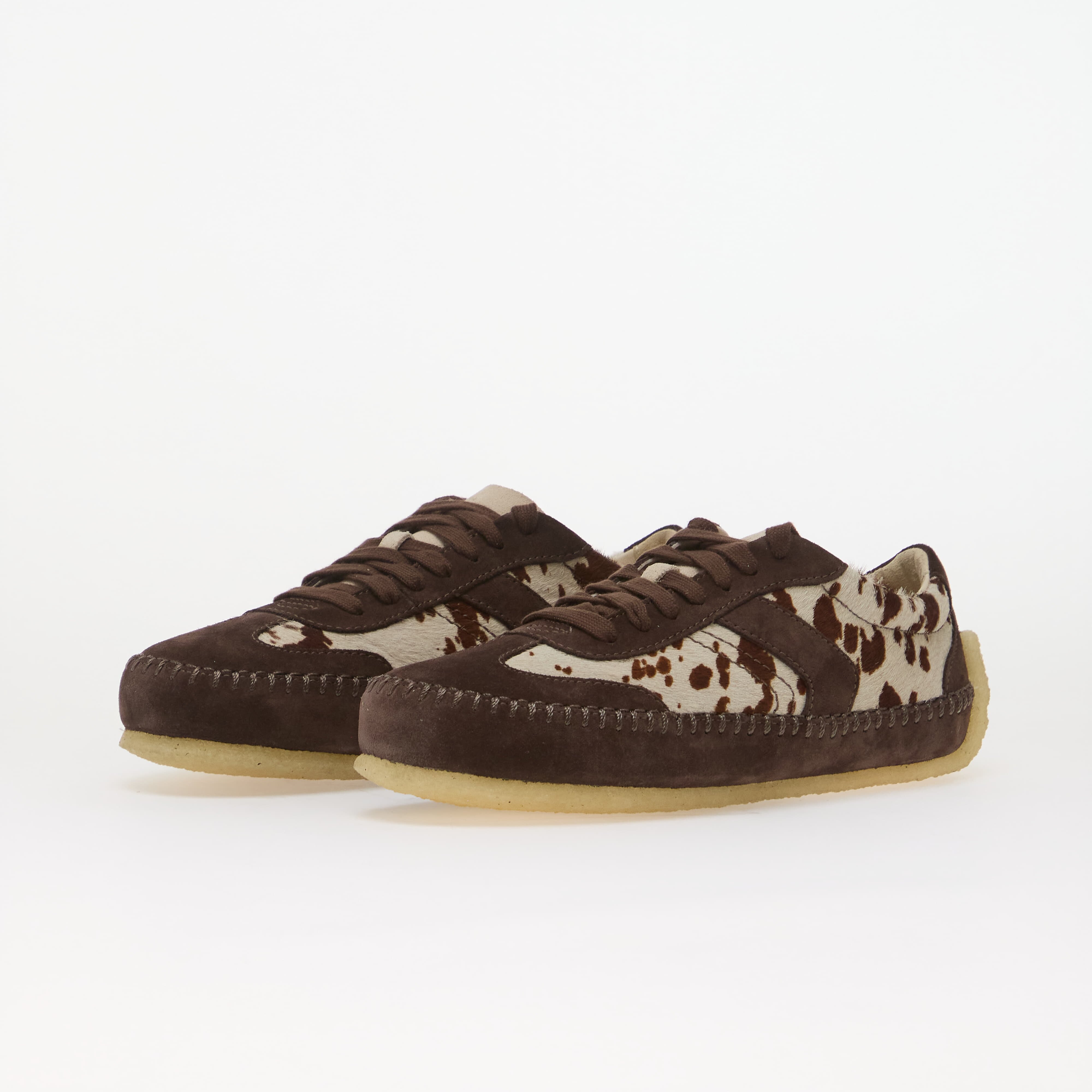 Clarks Originals Сникърси Tor Low Brown Cow Print