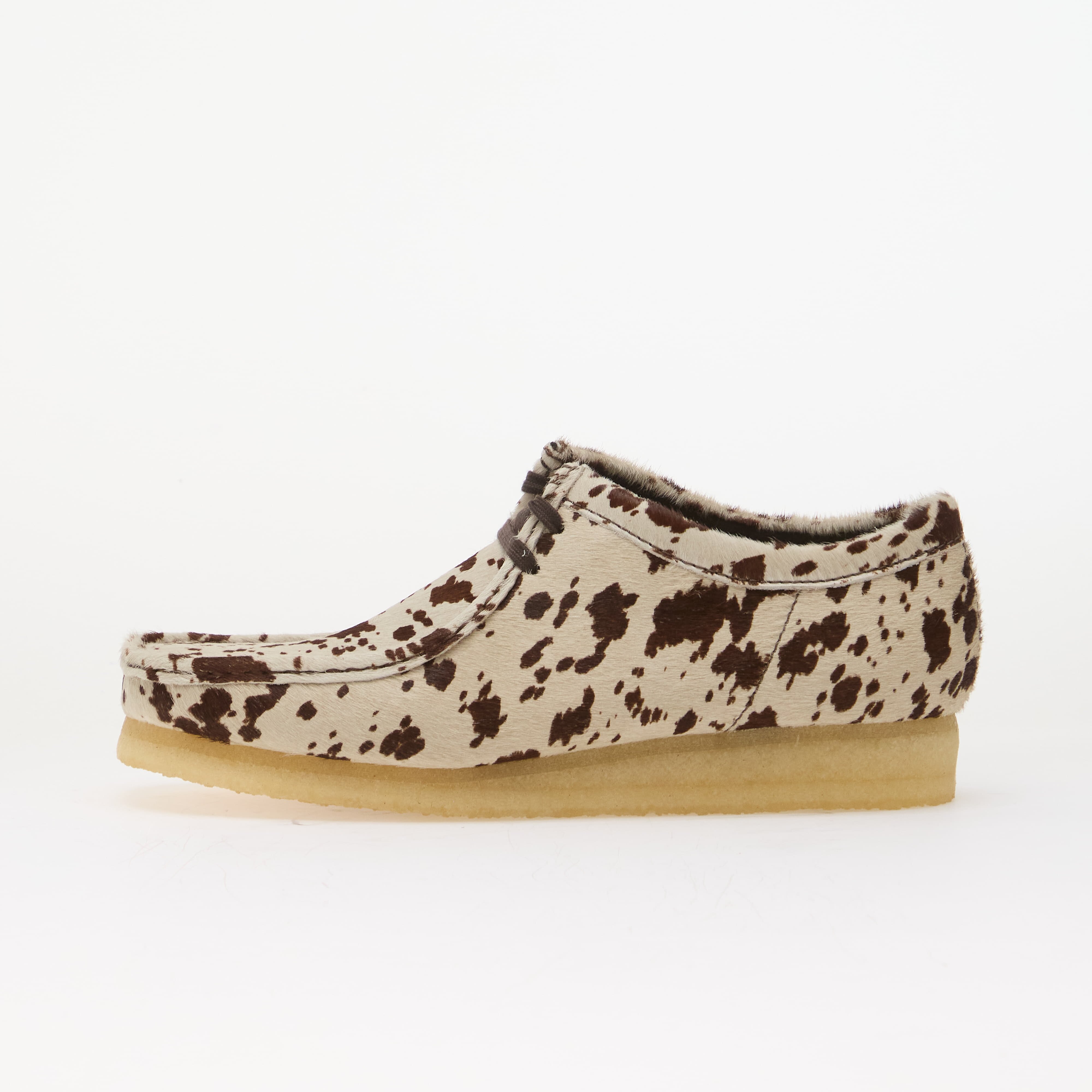Clarks Originals Сникърси Wallabee Brown Cow Print