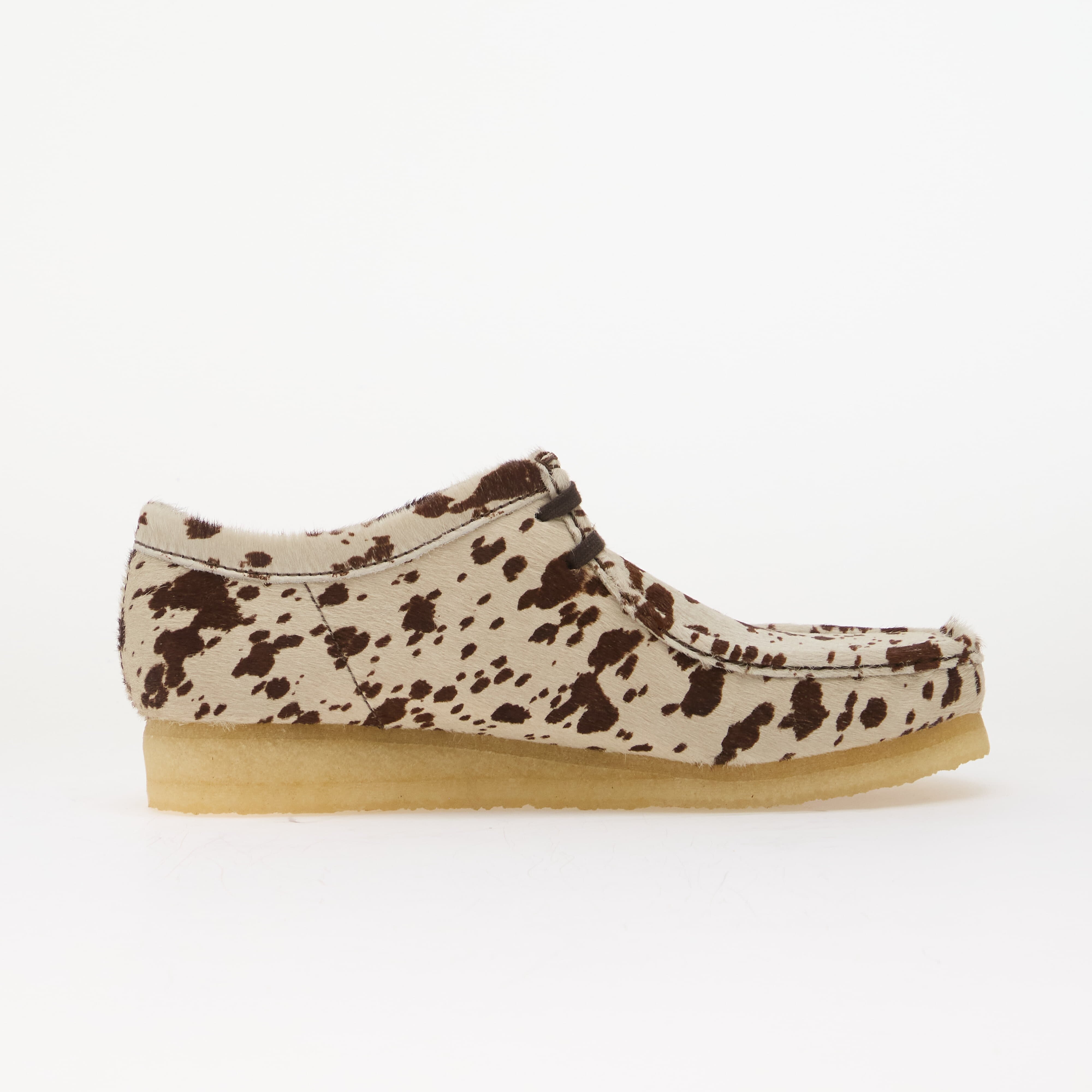 Clarks Originals Сникърси Wallabee Brown Cow Print