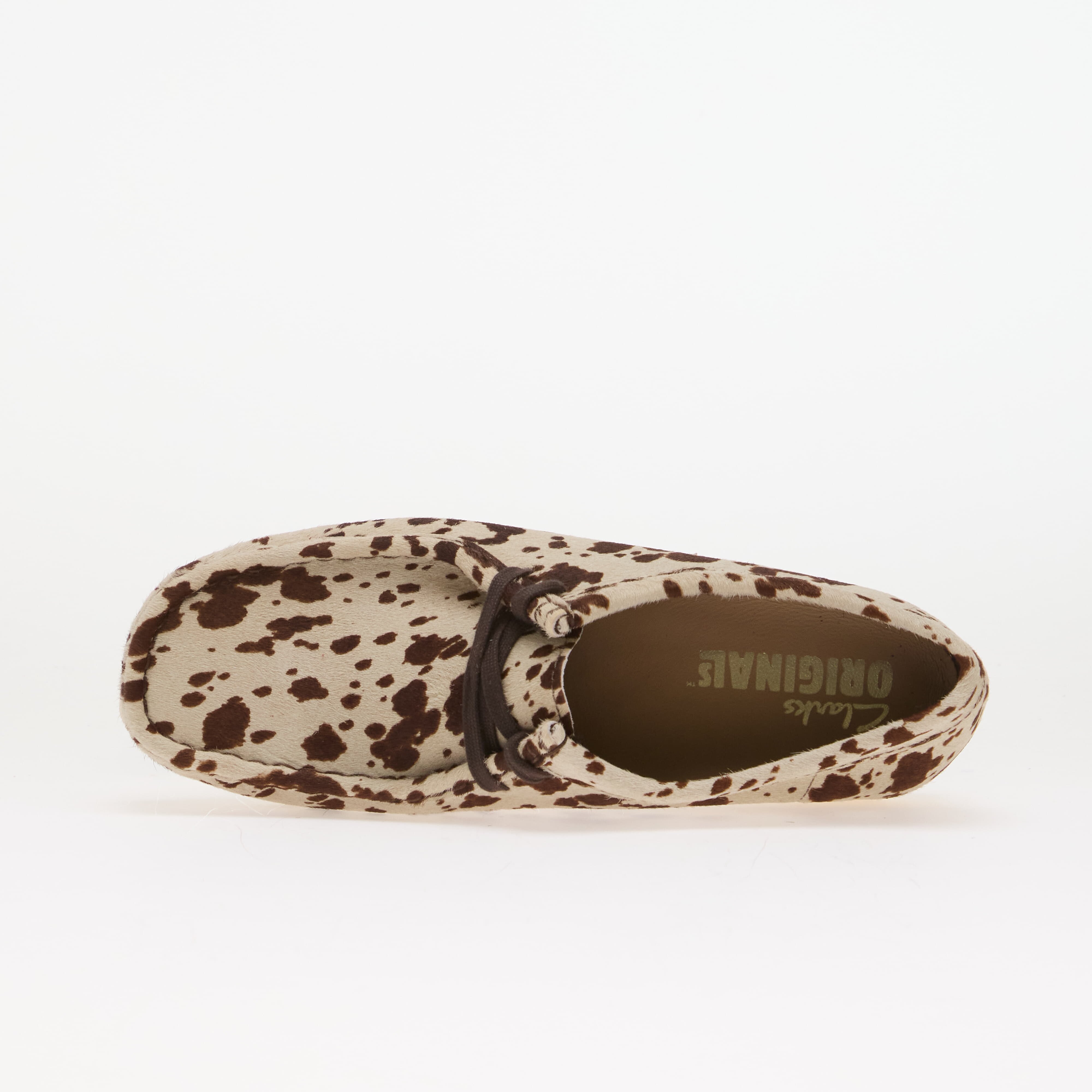 Clarks Originals Сникърси Wallabee Brown Cow Print