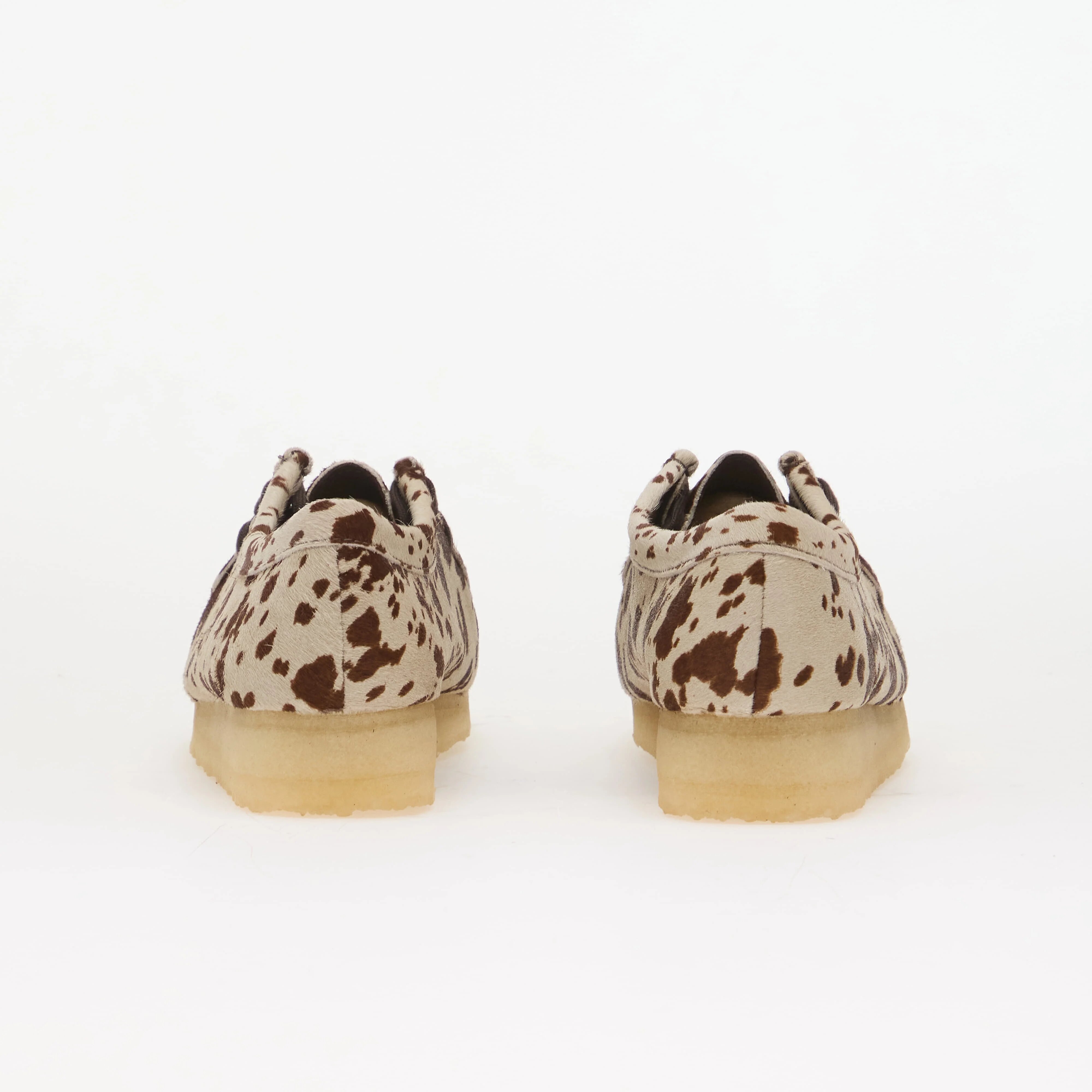 Clarks Originals Сникърси Wallabee Brown Cow Print