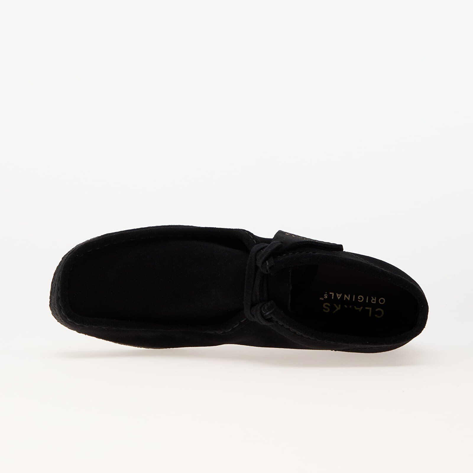 Clarks Originals Wallabee Boot Black Sde