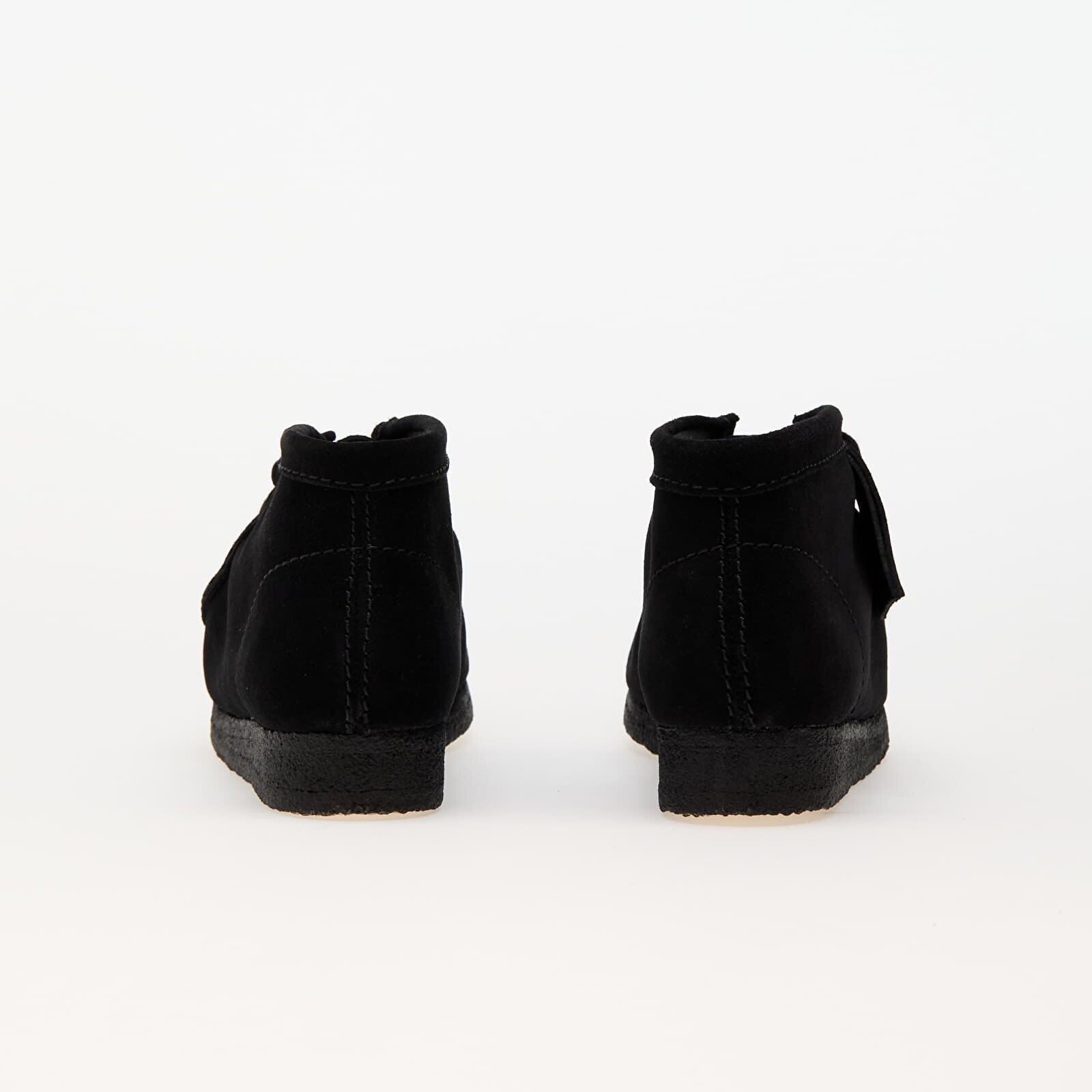 Clarks Originals Wallabee Boot Black Sde