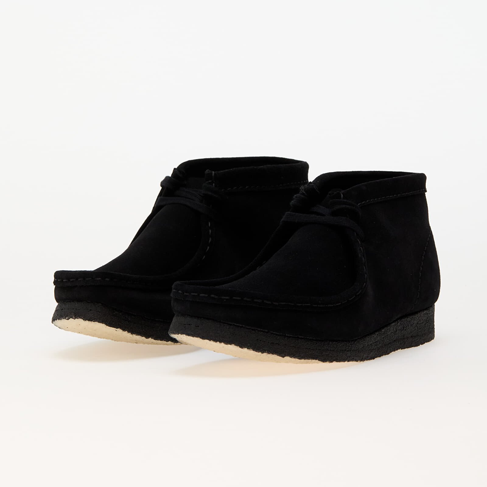 Clarks Originals Wallabee Boot Black Sde