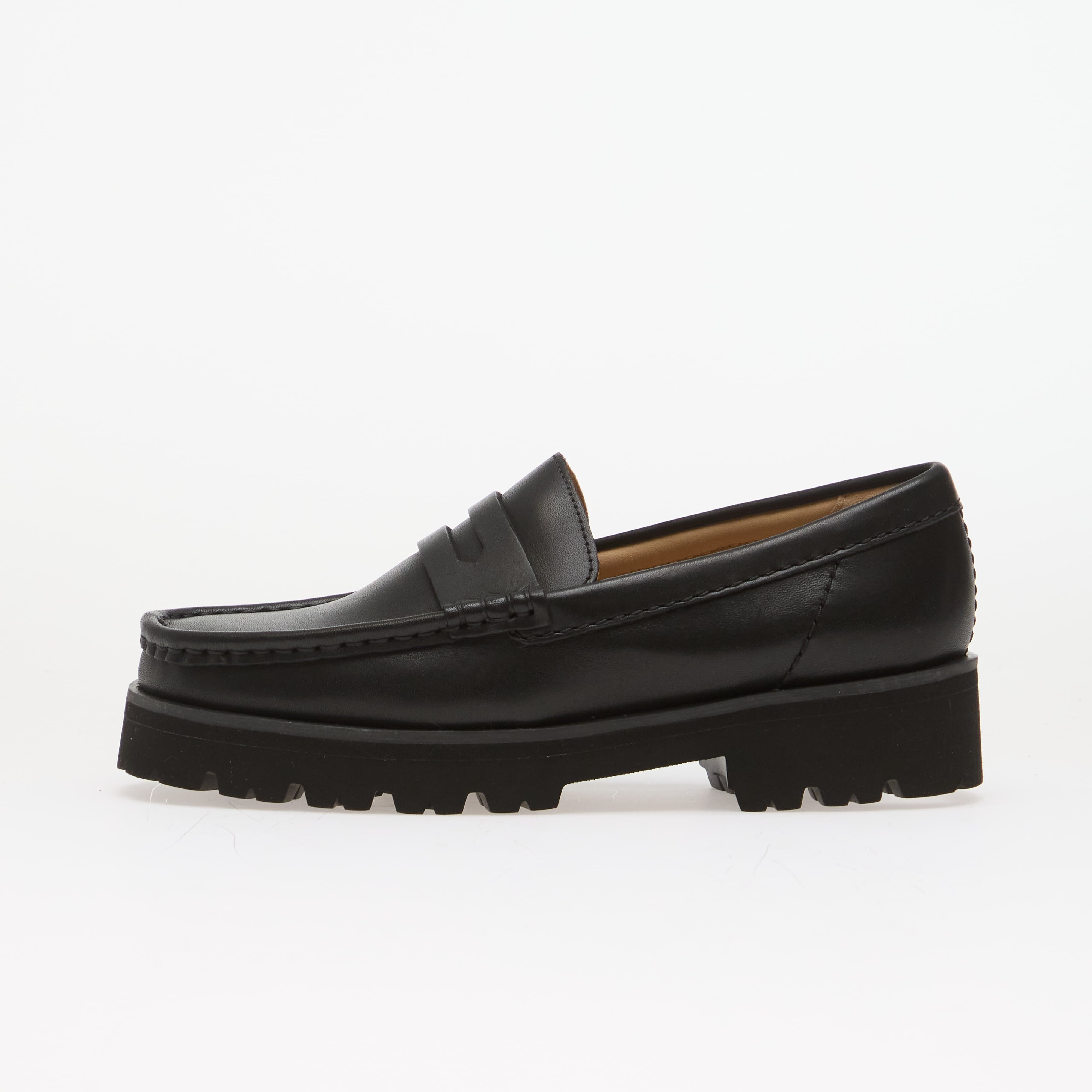 Clarks Originals Yukoner Penny Black Leather