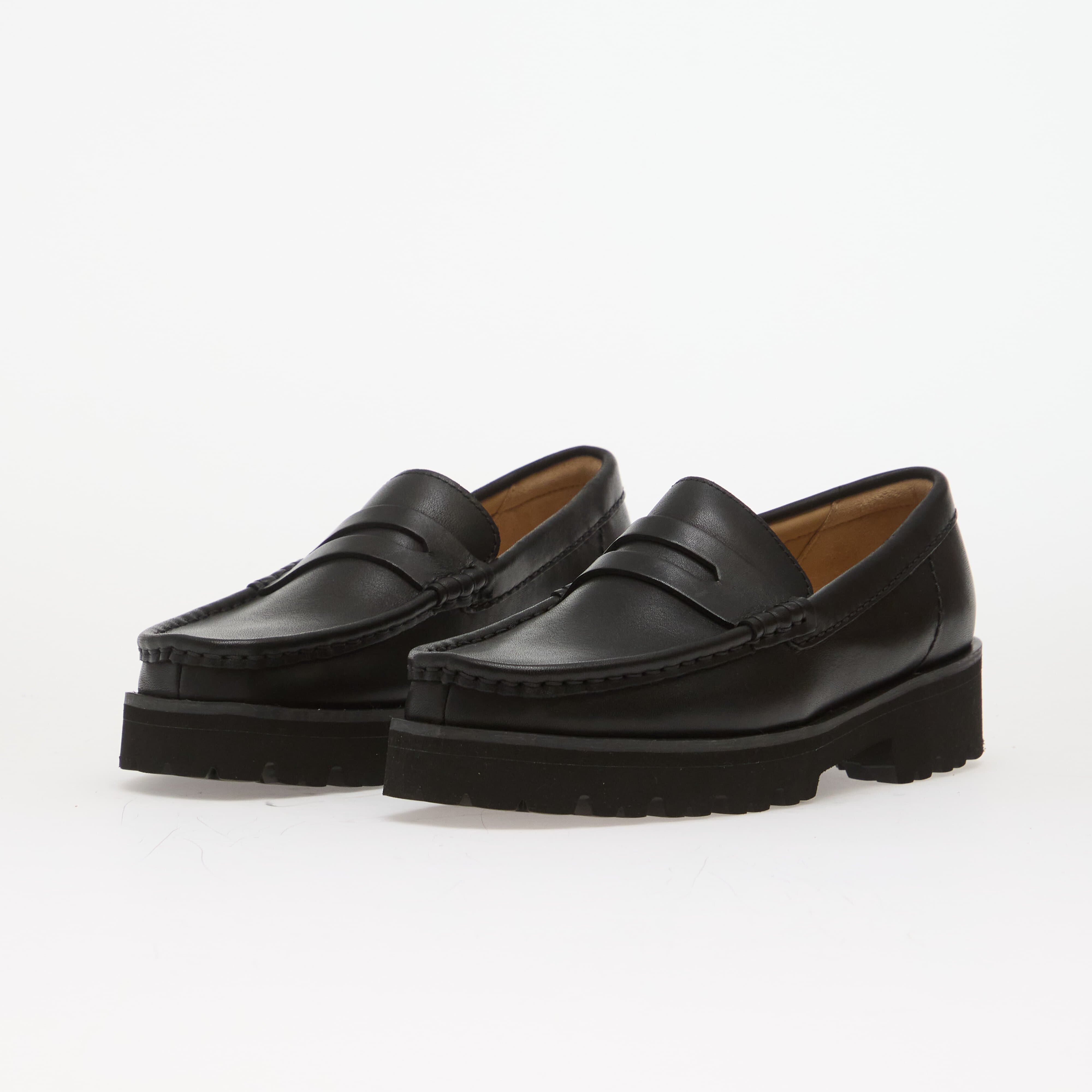 Clarks Originals Yukoner Penny Black Leather
