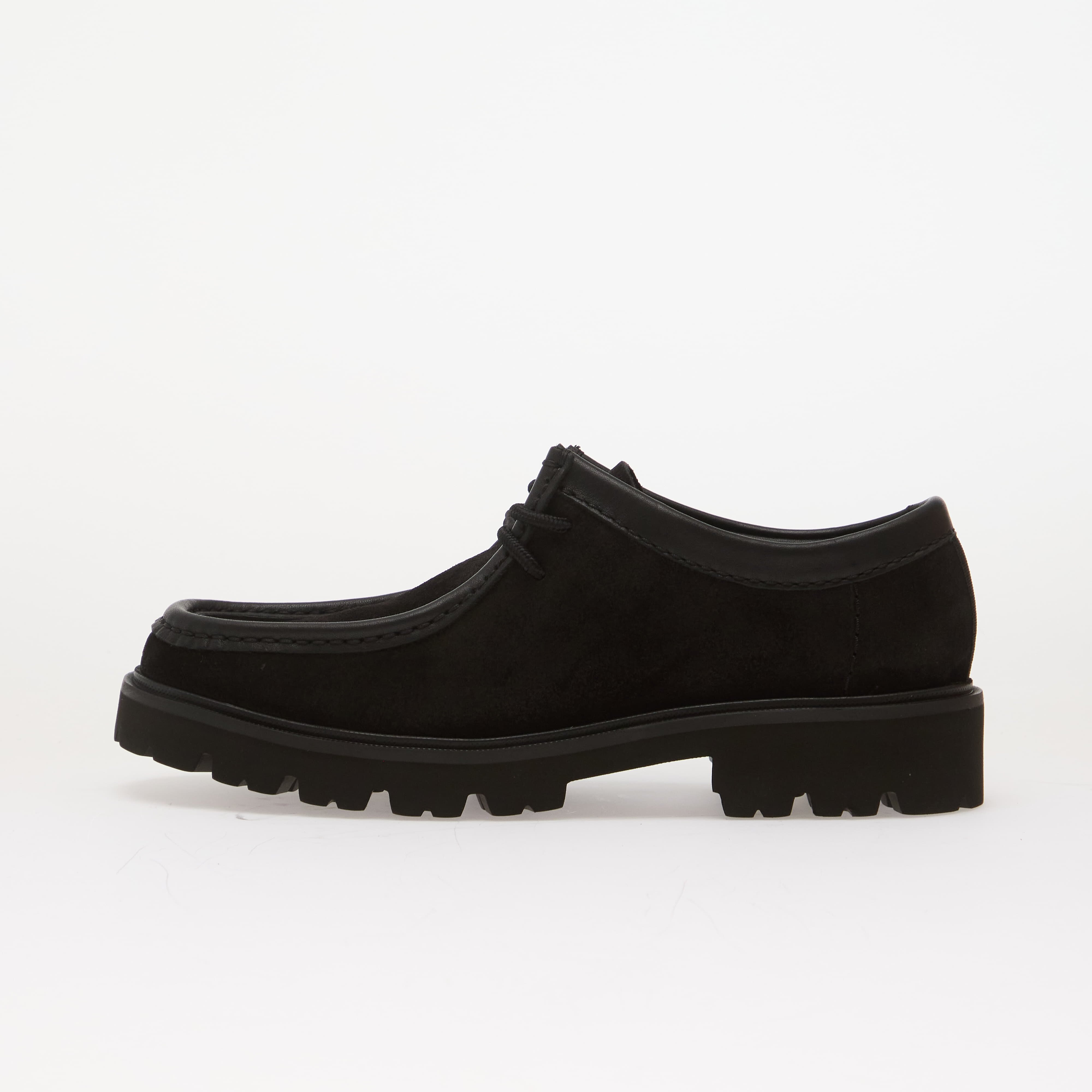 Clarks Сникърси Cleyhill Seam Black Suede