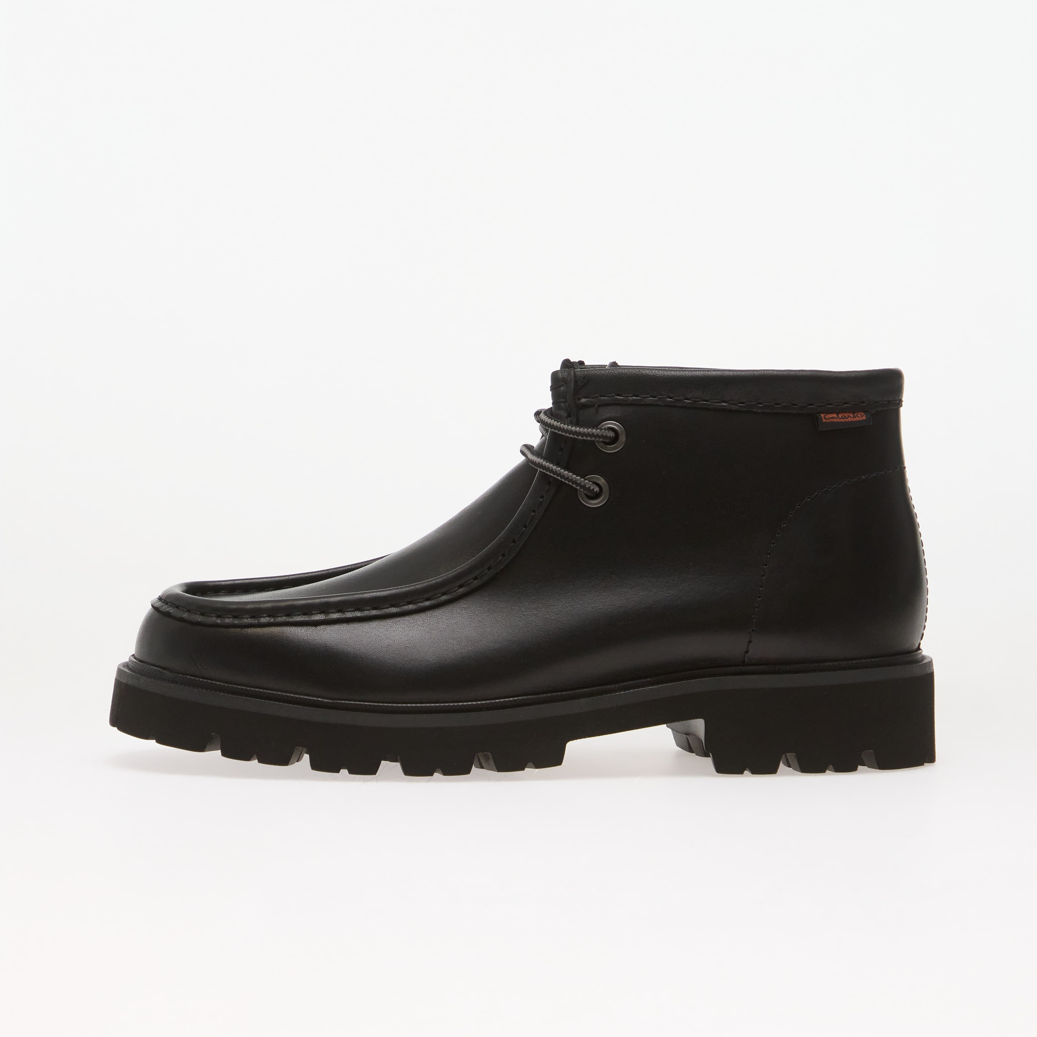 Clarks Сникърси Cleyhill Top Leather Black