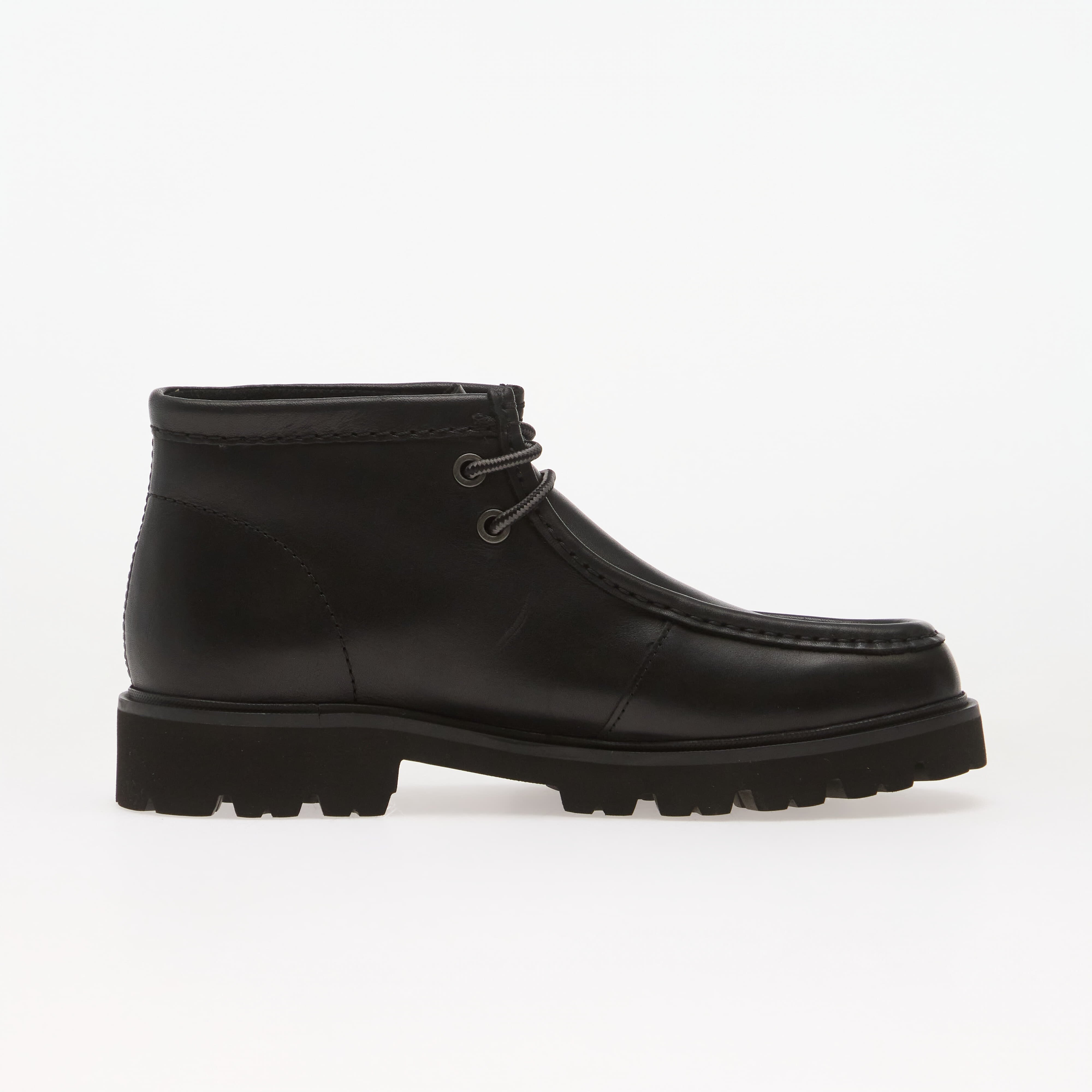 Clarks Сникърси Cleyhill Top Leather Black