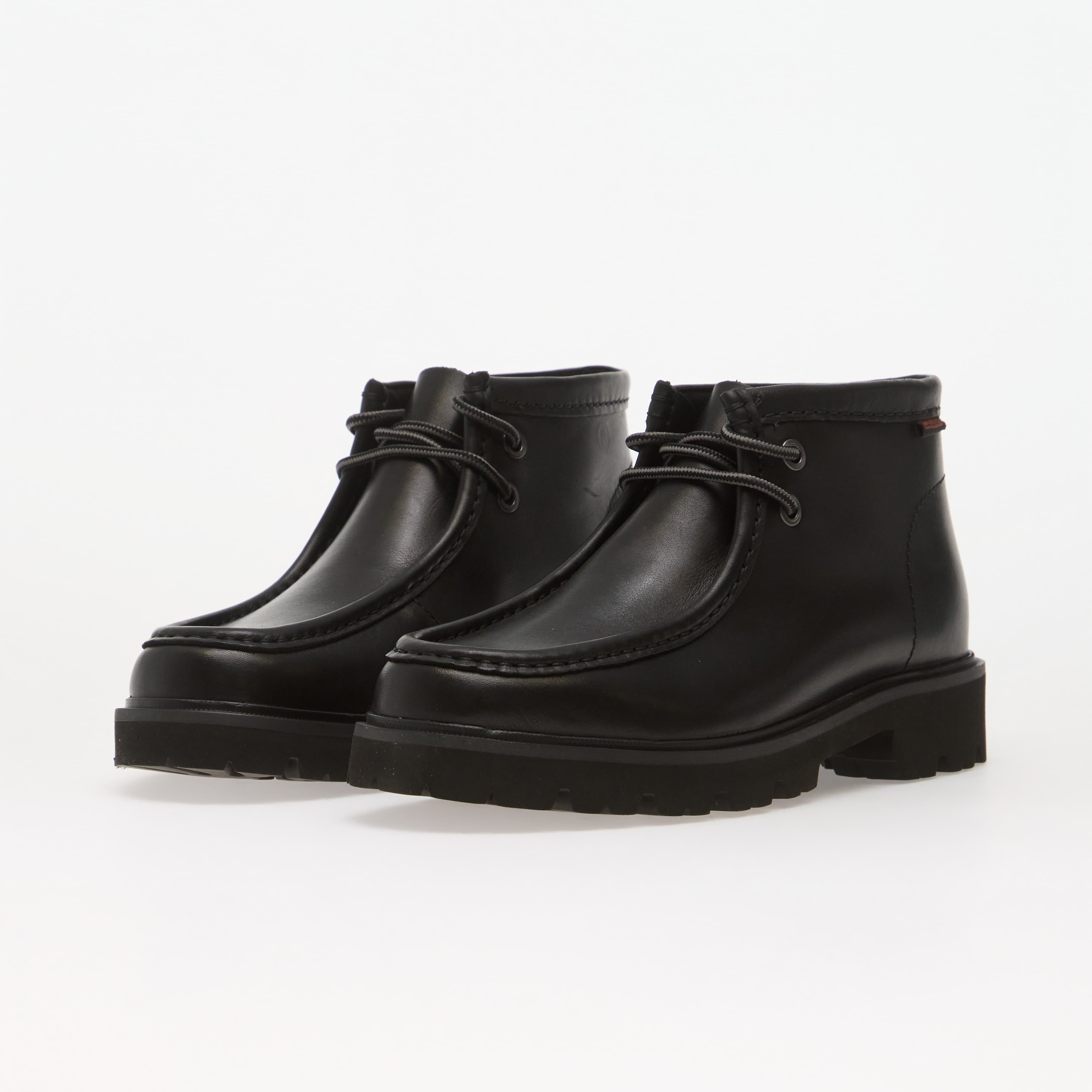 Clarks Сникърси Cleyhill Top Leather Black