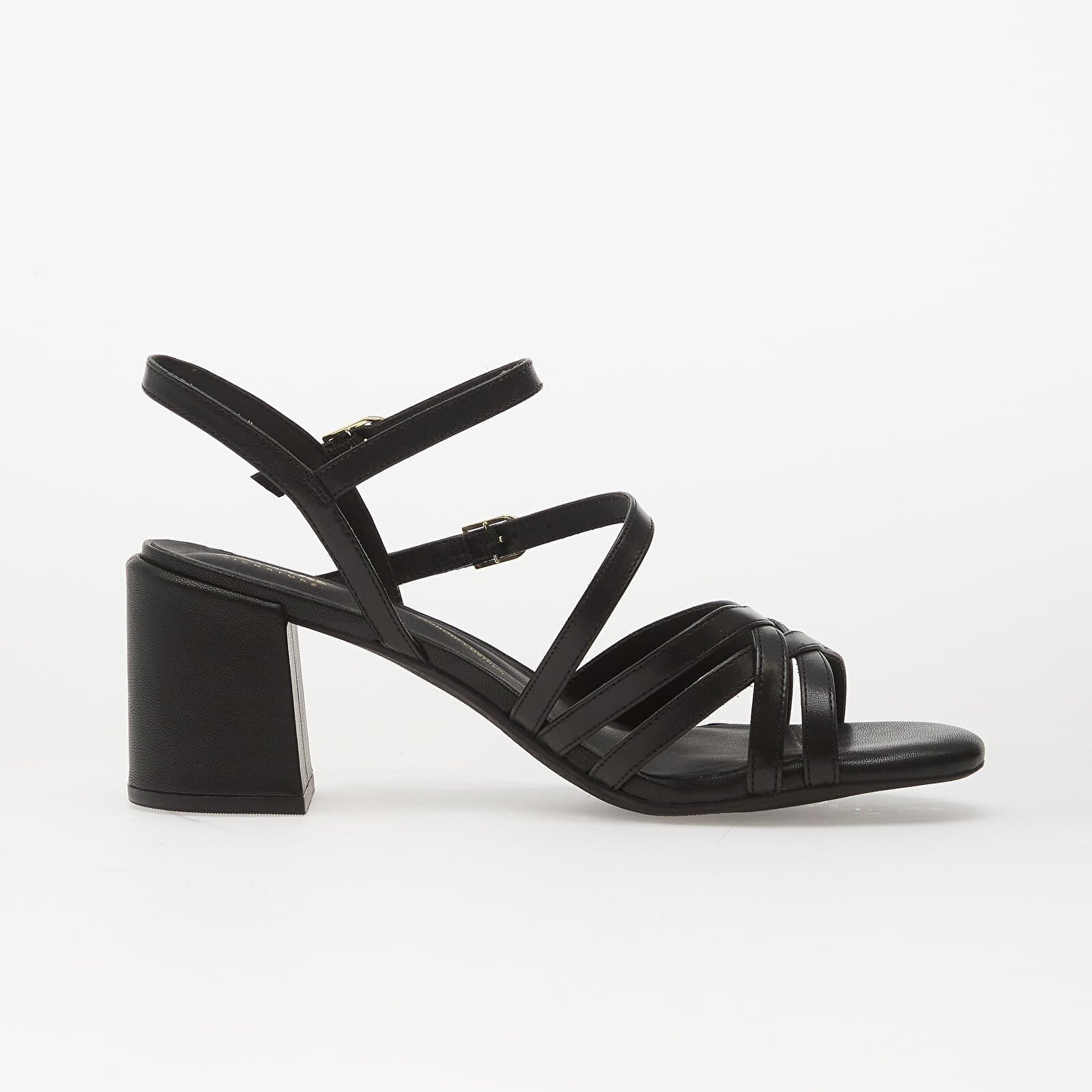 Clarks Сникърси Ezoria Strap Black Leather