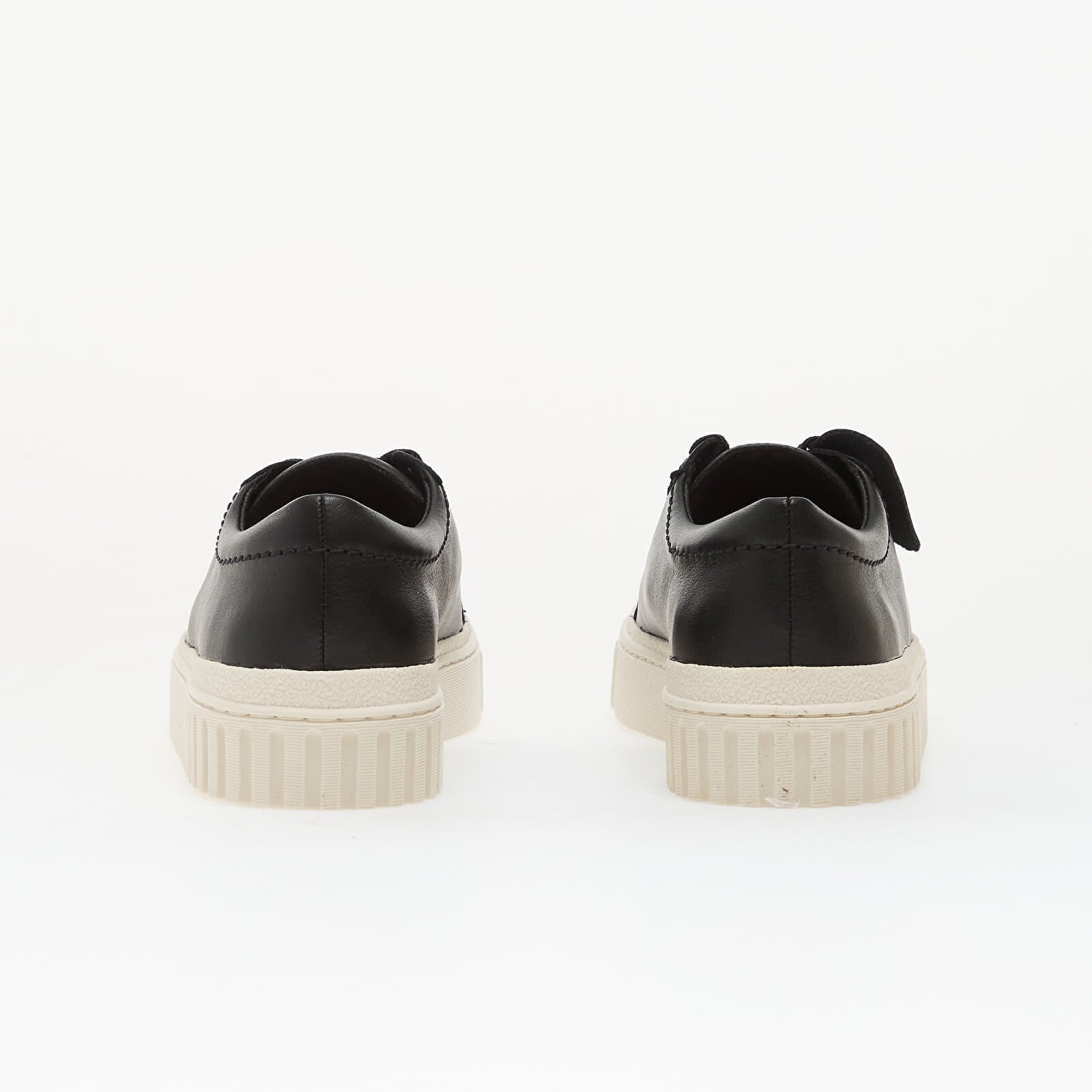 Clarks Сникърси Mayhill Walk Black Leather