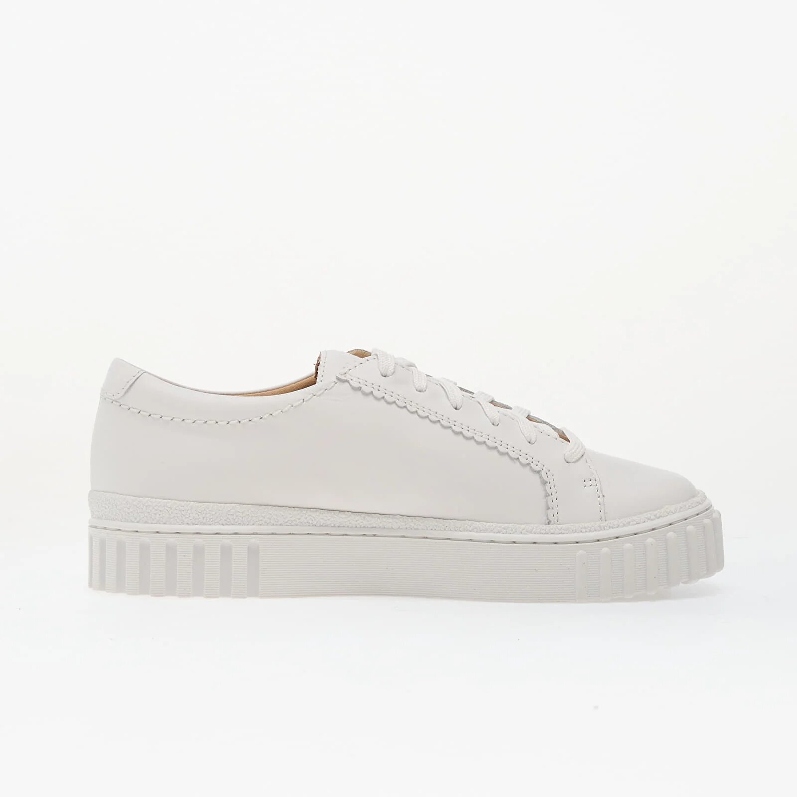 Clarks Сникърси Mayhill Walk White Leather