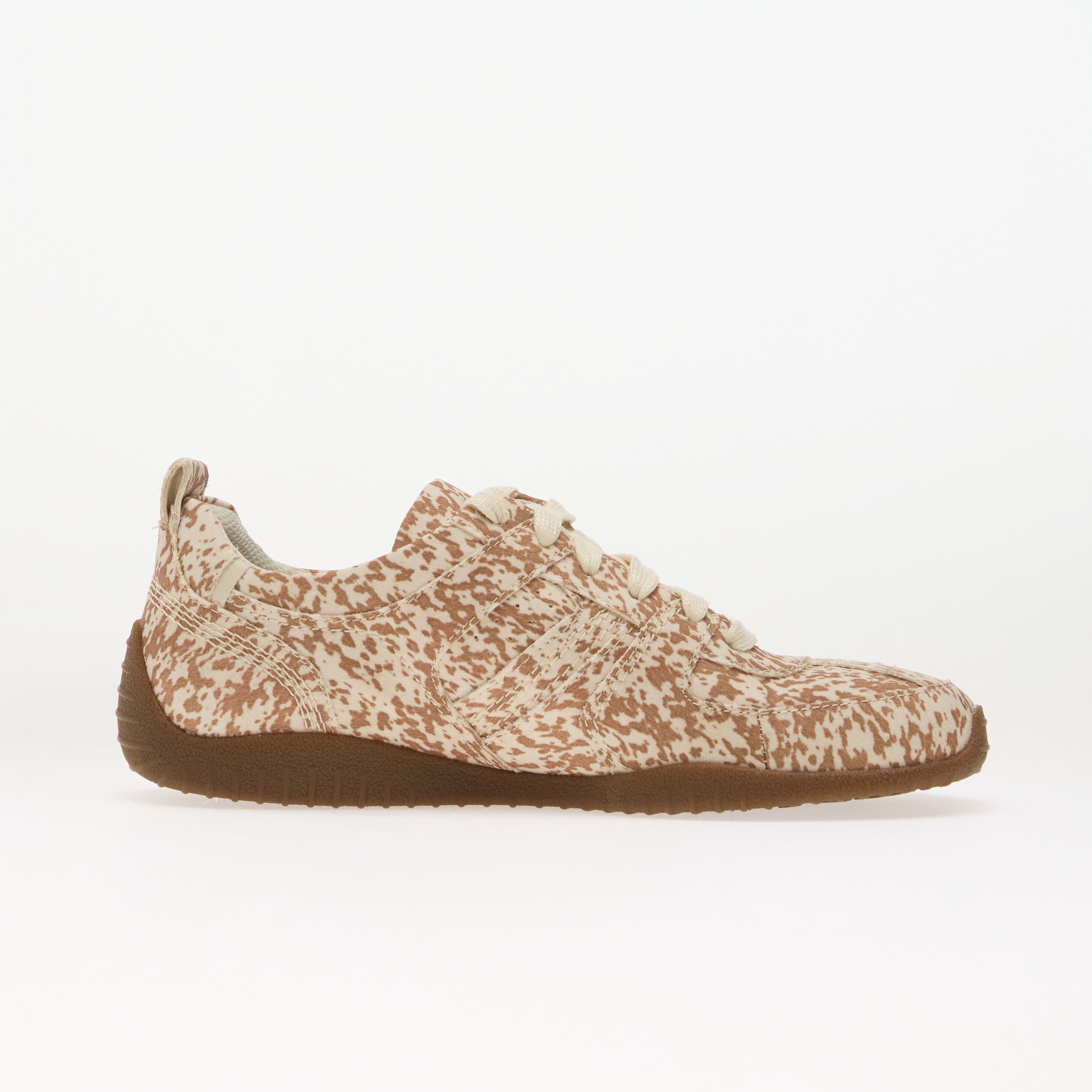 Clarks Сникърси Meridor Lace Animal Print Brown