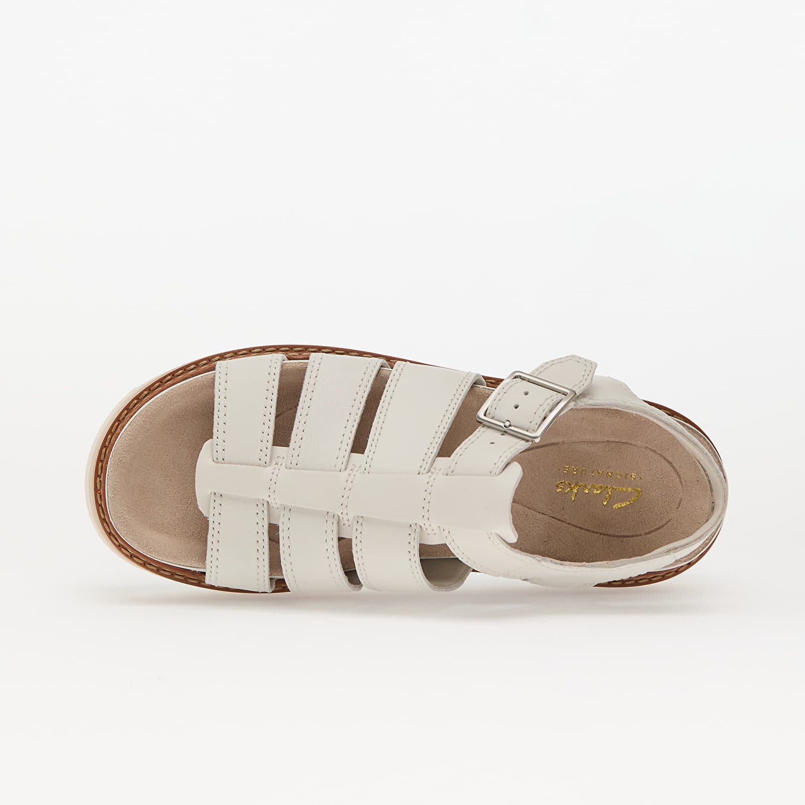 Clarks Сникърси Orianna Twist Off White Lea