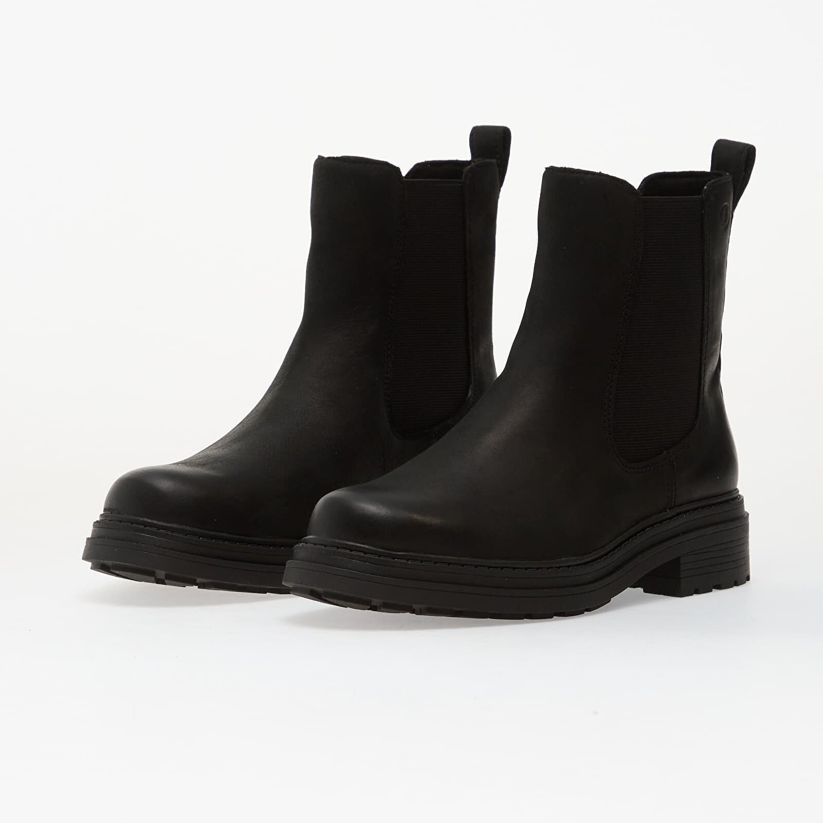 Clarks Сникърси Orinoco3 Top Black Leather