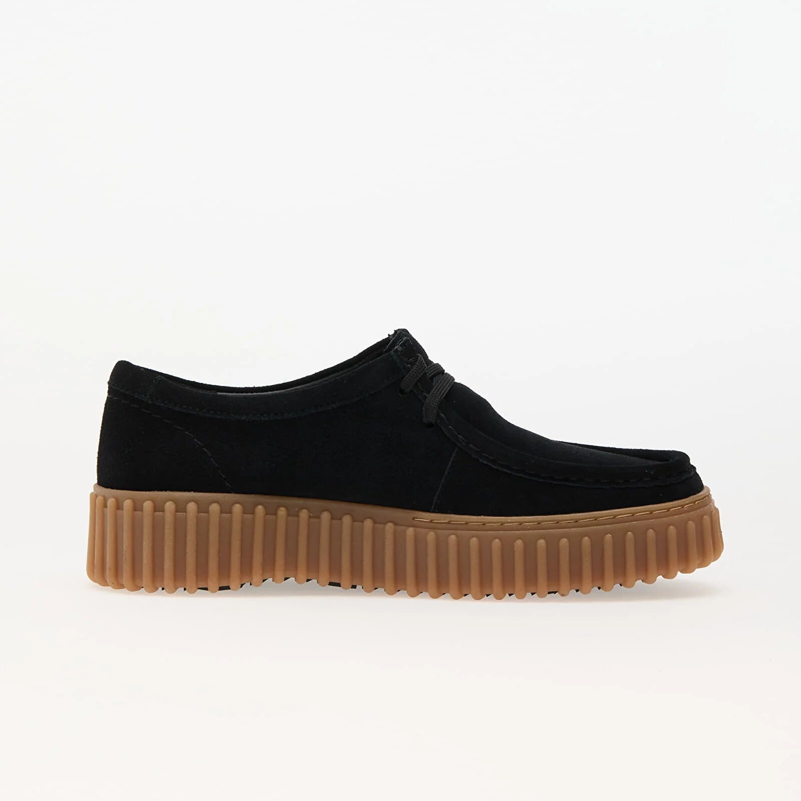 Clarks Сникърси Torhill Bee Black Suede