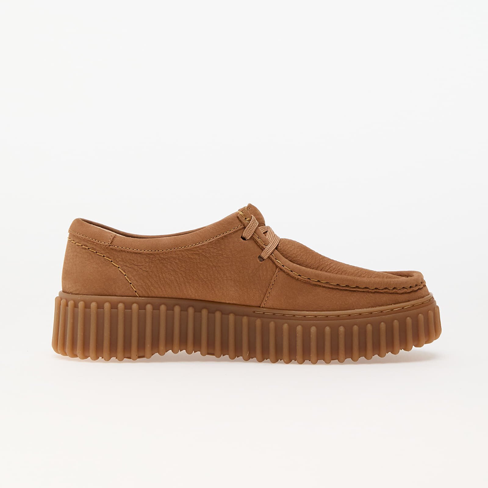 Clarks Сникърси Torhill Bee Light Tan Nubuck