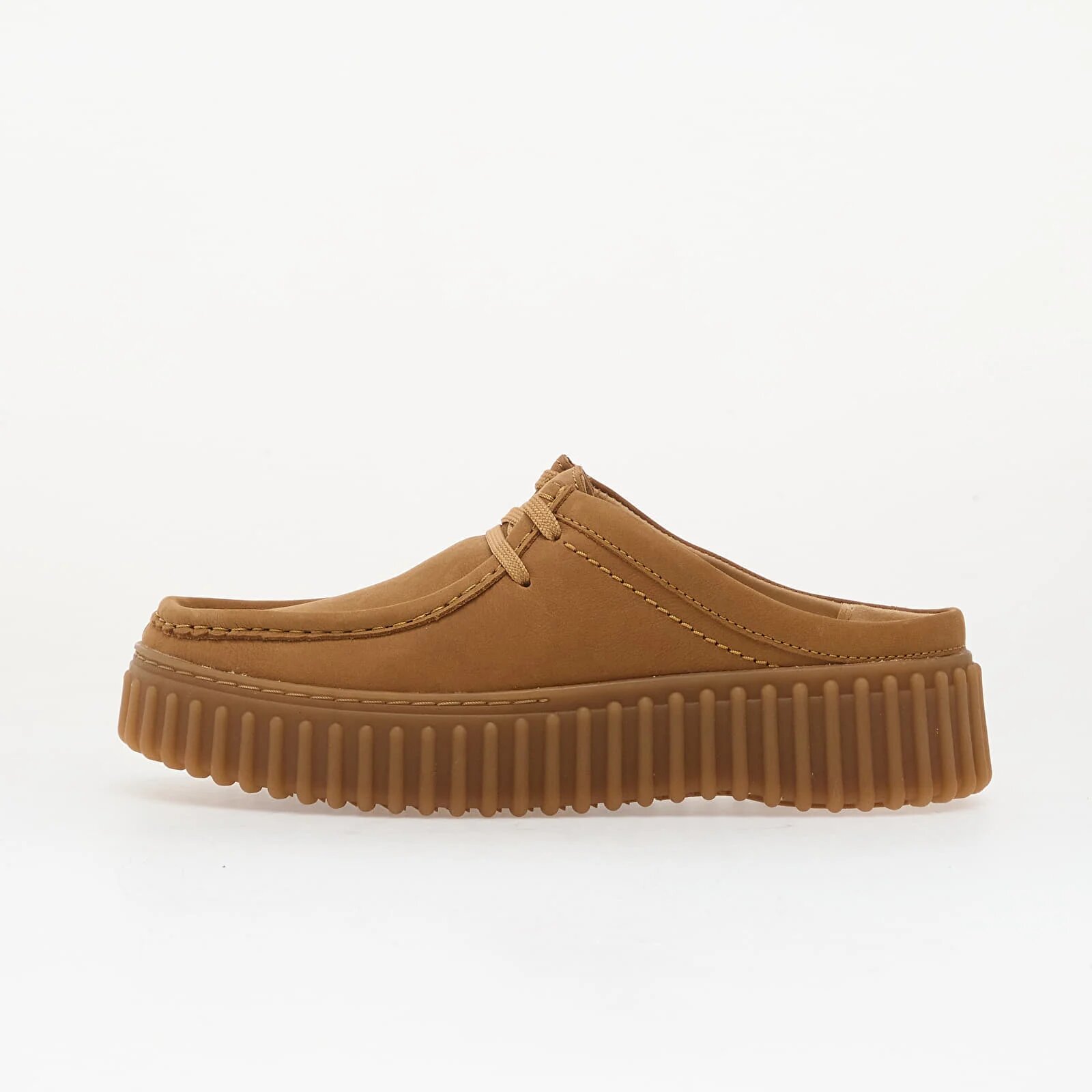 Clarks Сникърси Torhill Mule Light Tan Nubuck