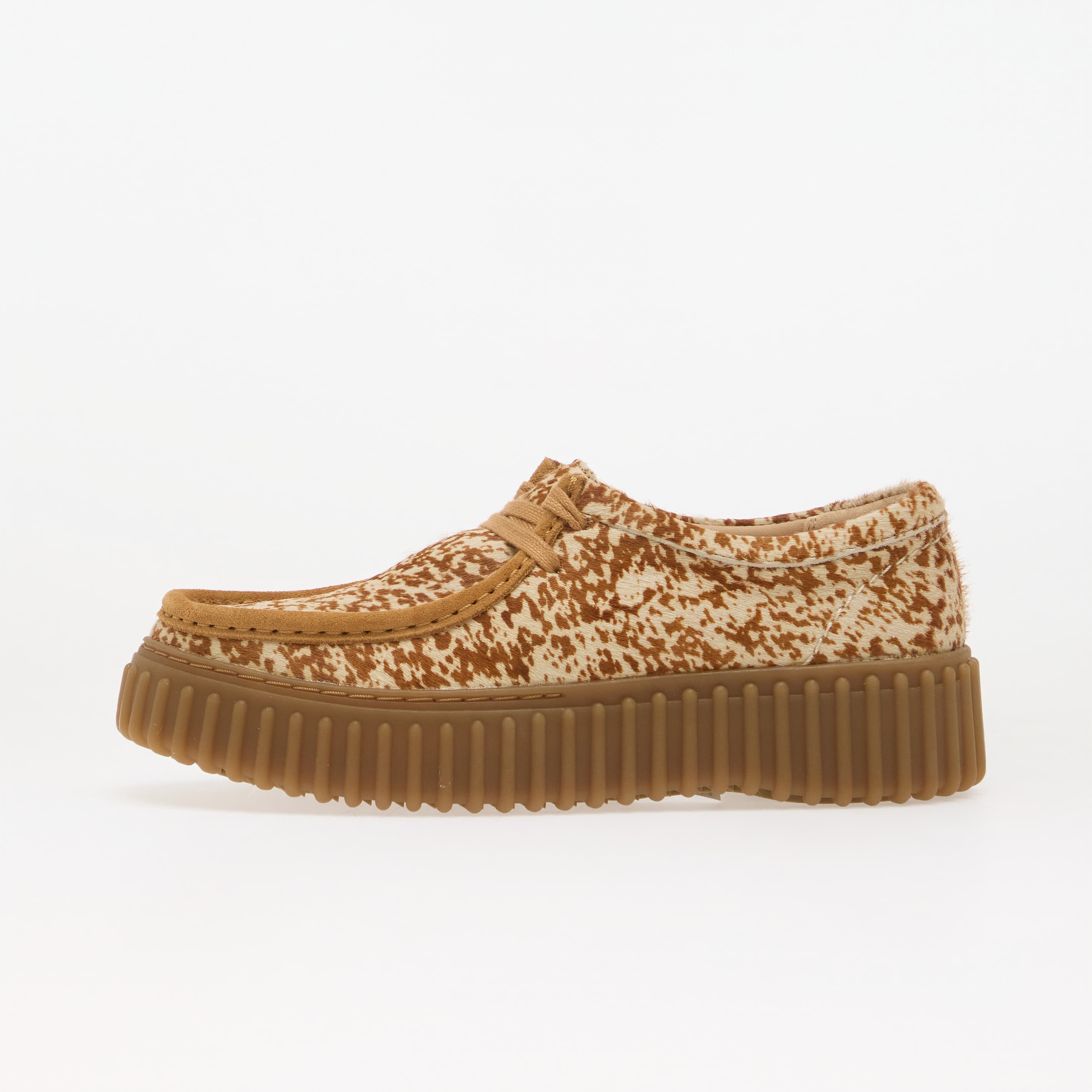 Clarks Torhill Bee Animal Print Brown