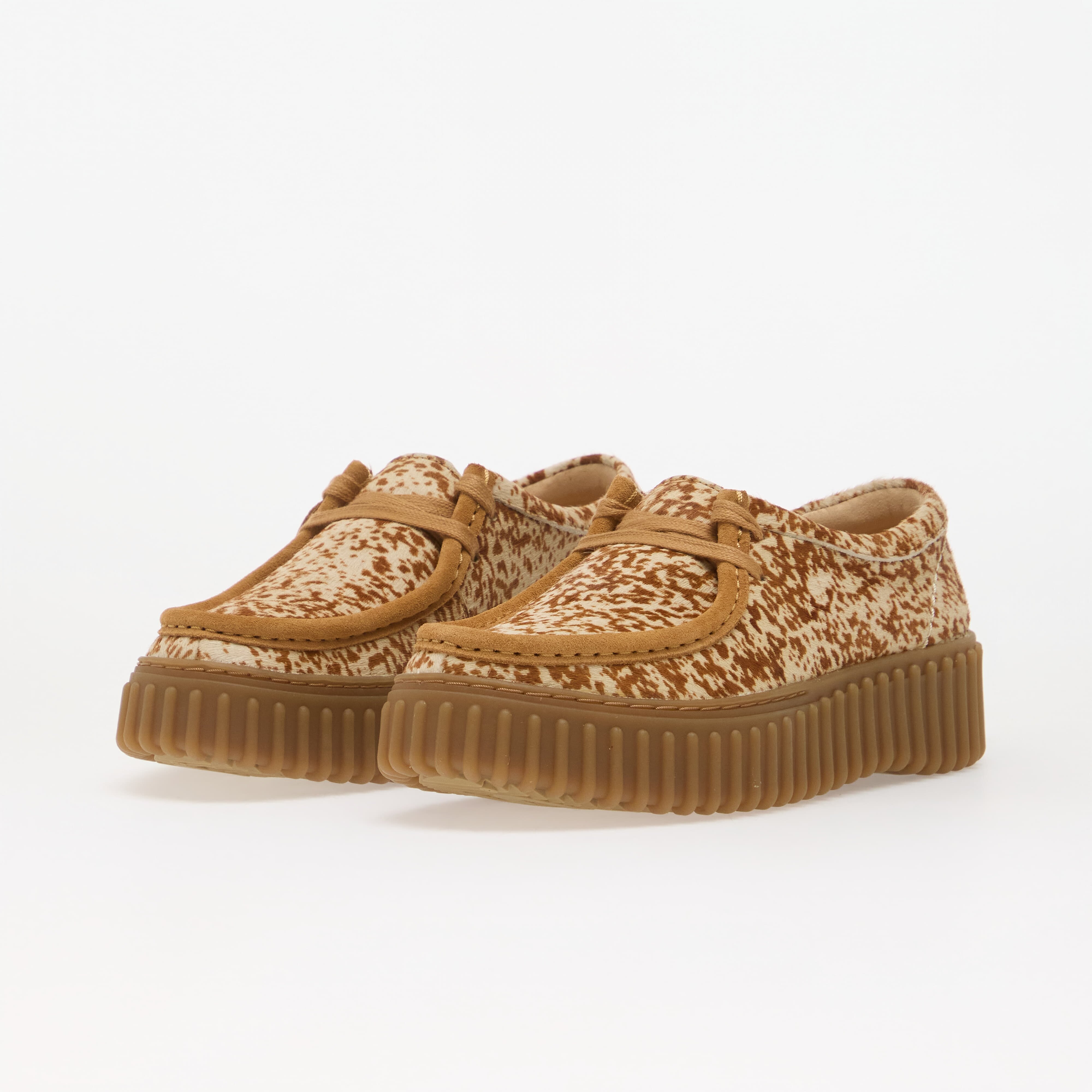 Clarks Torhill Bee Animal Print Brown