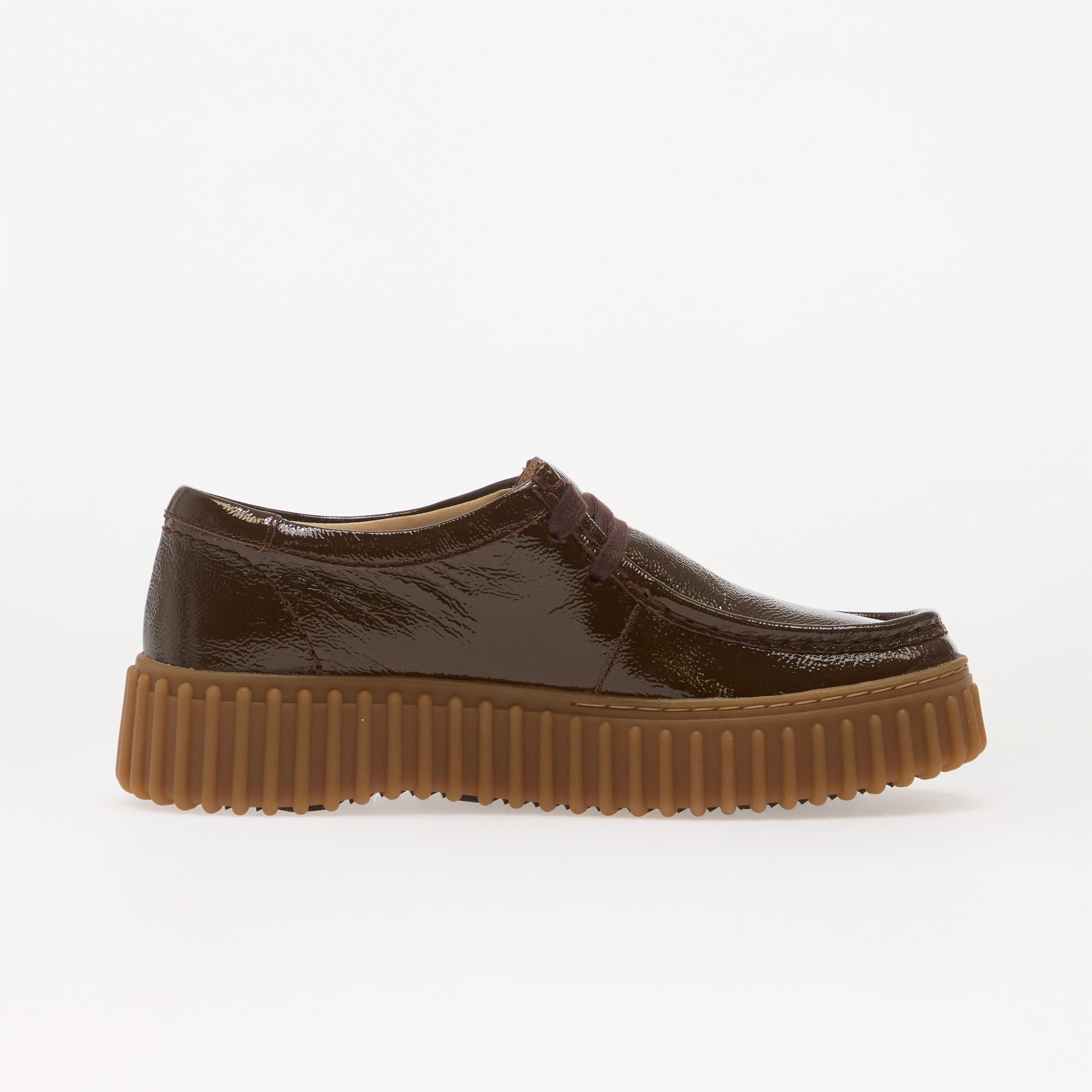 Clarks Torhill Bee Patent Dark Brown