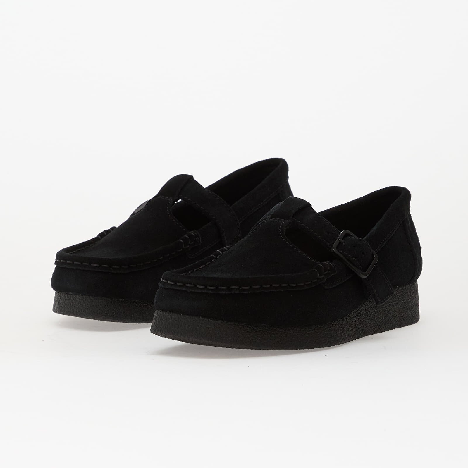 Clarks WallabeeEVOBar Black Sde