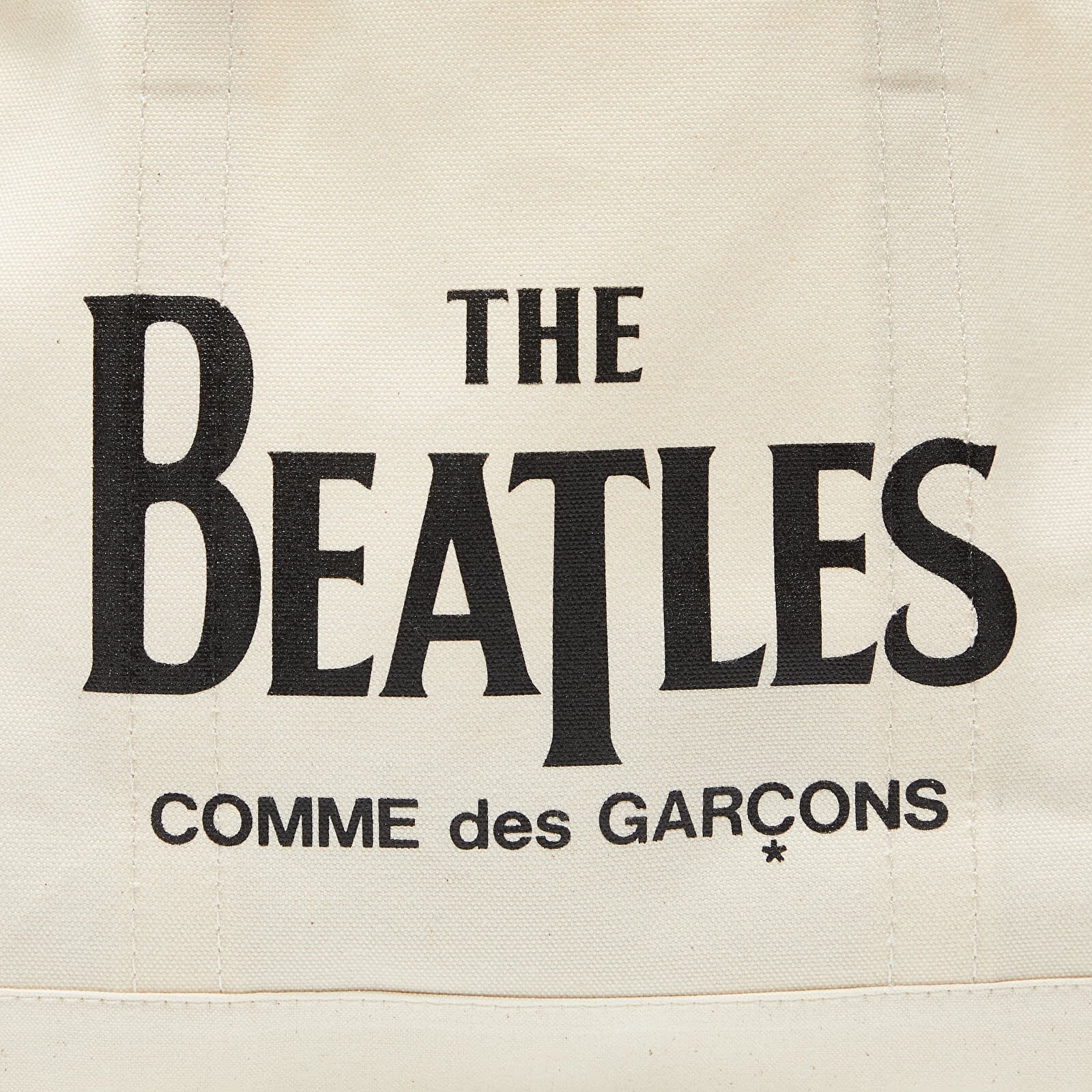 Comme des Garçons PLAY Чанта Comme des Garçons x The Beatles Shopper Bag Beige
