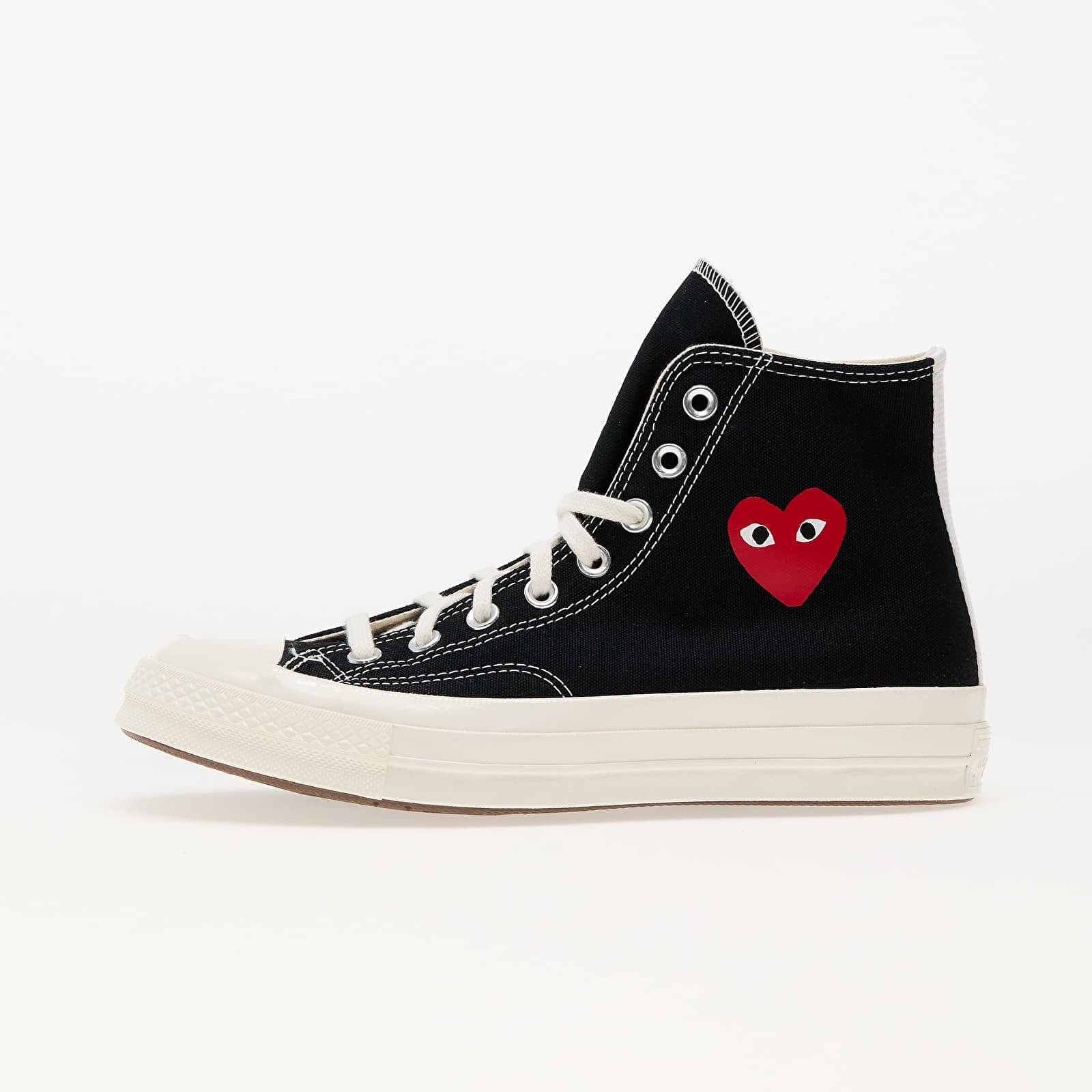 Comme des Garçons PLAY Сникърси Converse x Chuck 70 Hi Black/ Red/ Egret