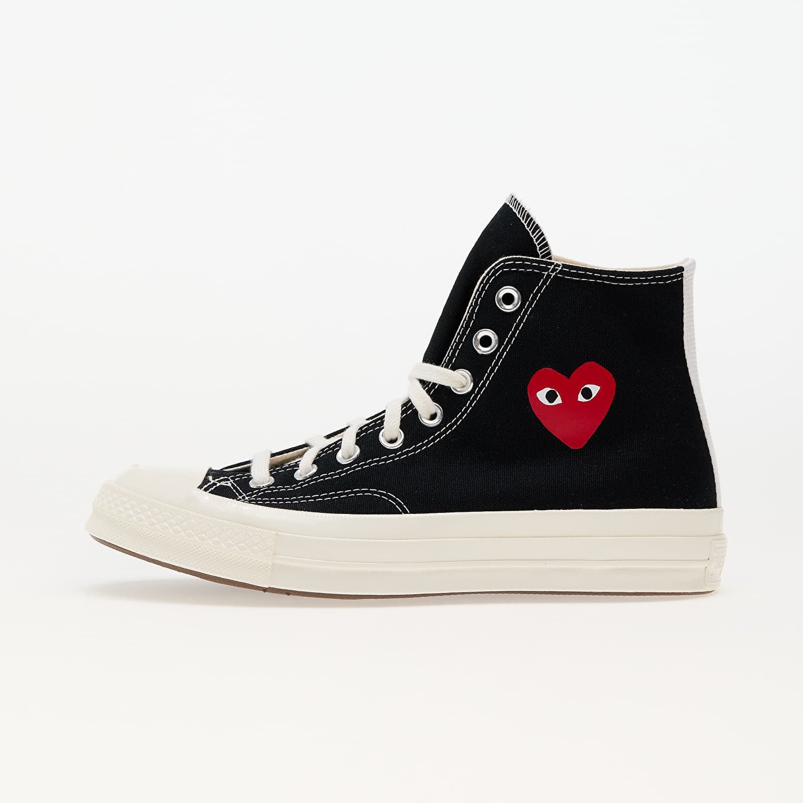 Comme des Garçons PLAY Сникърси Converse x Chuck 70 Hi Black/ Red/ Egret