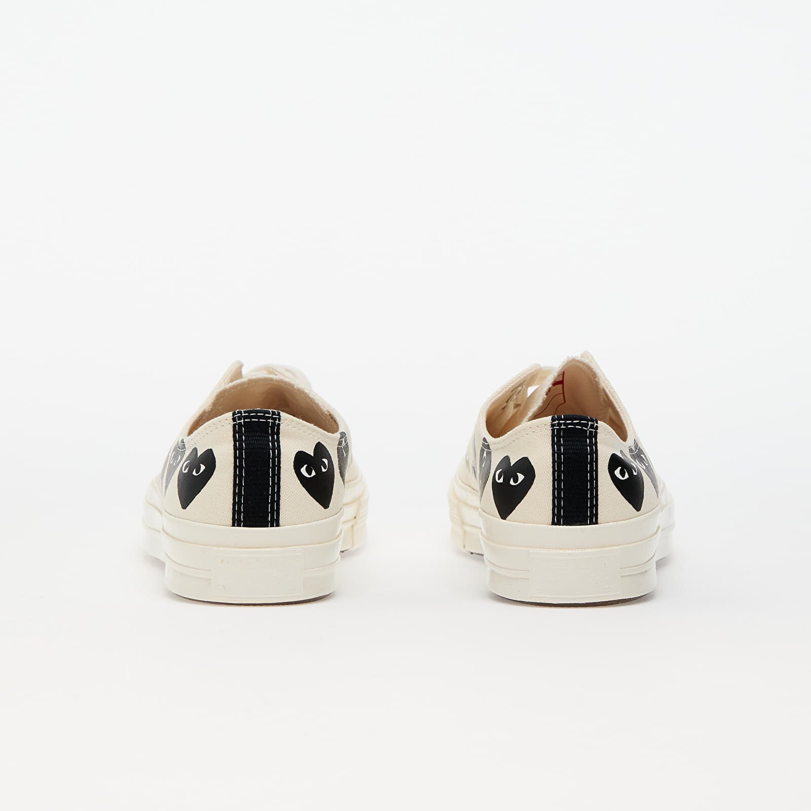 Comme des Garçons PLAY Сникърси Converse x Chuck 70 OX Milk/ Black/ Egret