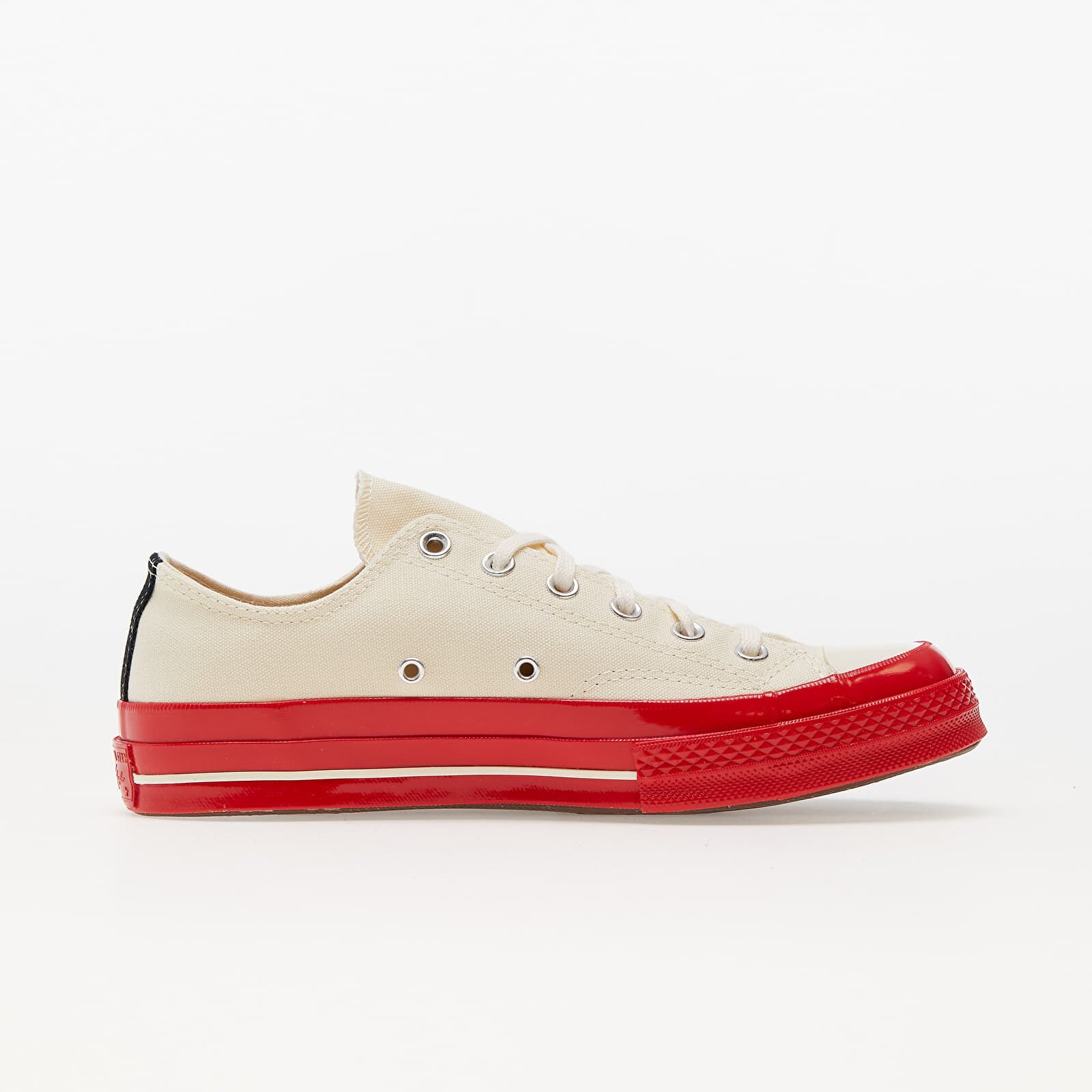 Comme des Garçons PLAY Сникърси Converse x Chuck Taylor 70 Low Top Red Sole White
