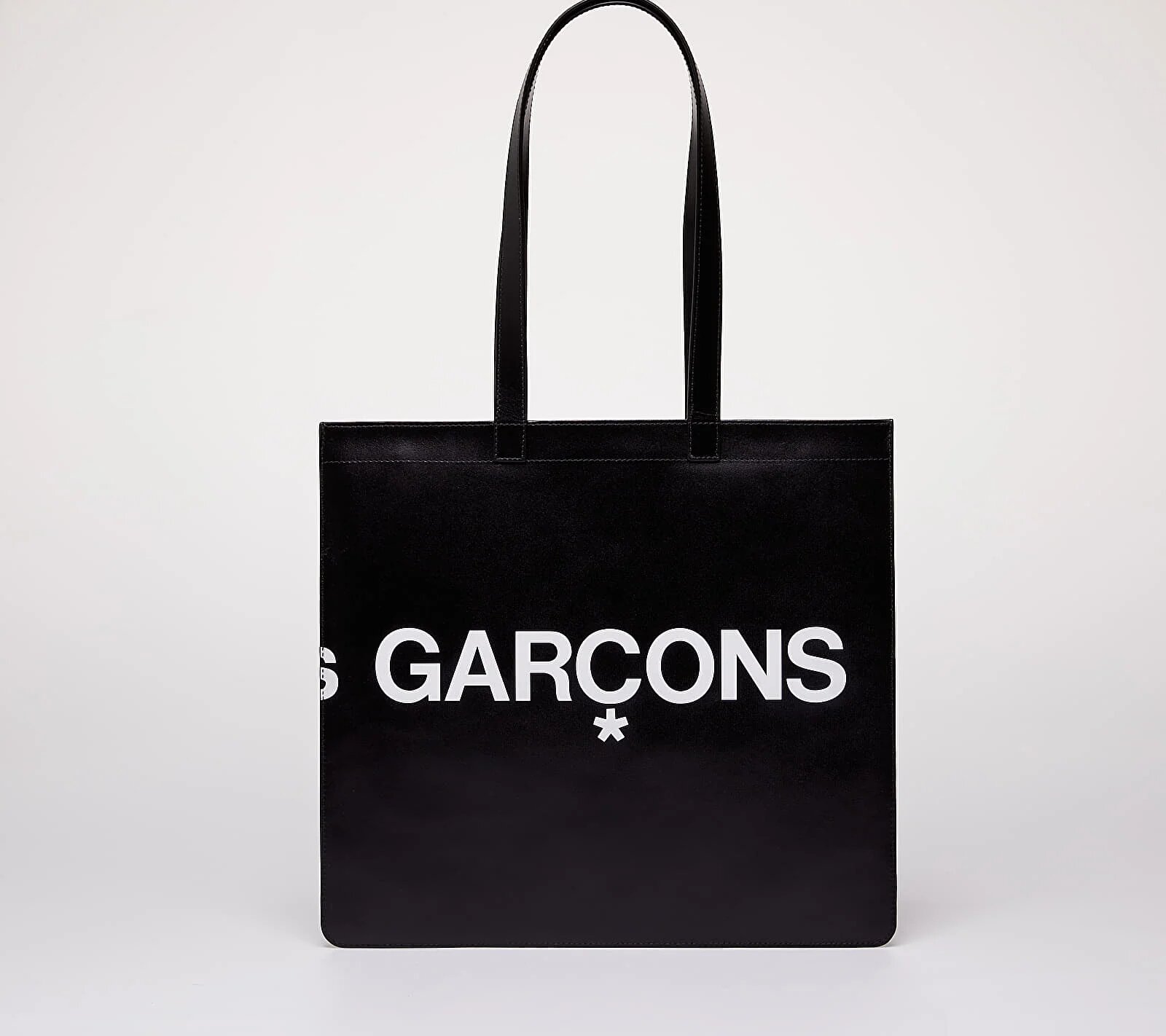Comme des Garçons Wallets Чанта Comme des Garçons Huge Logo Tote Bag Black