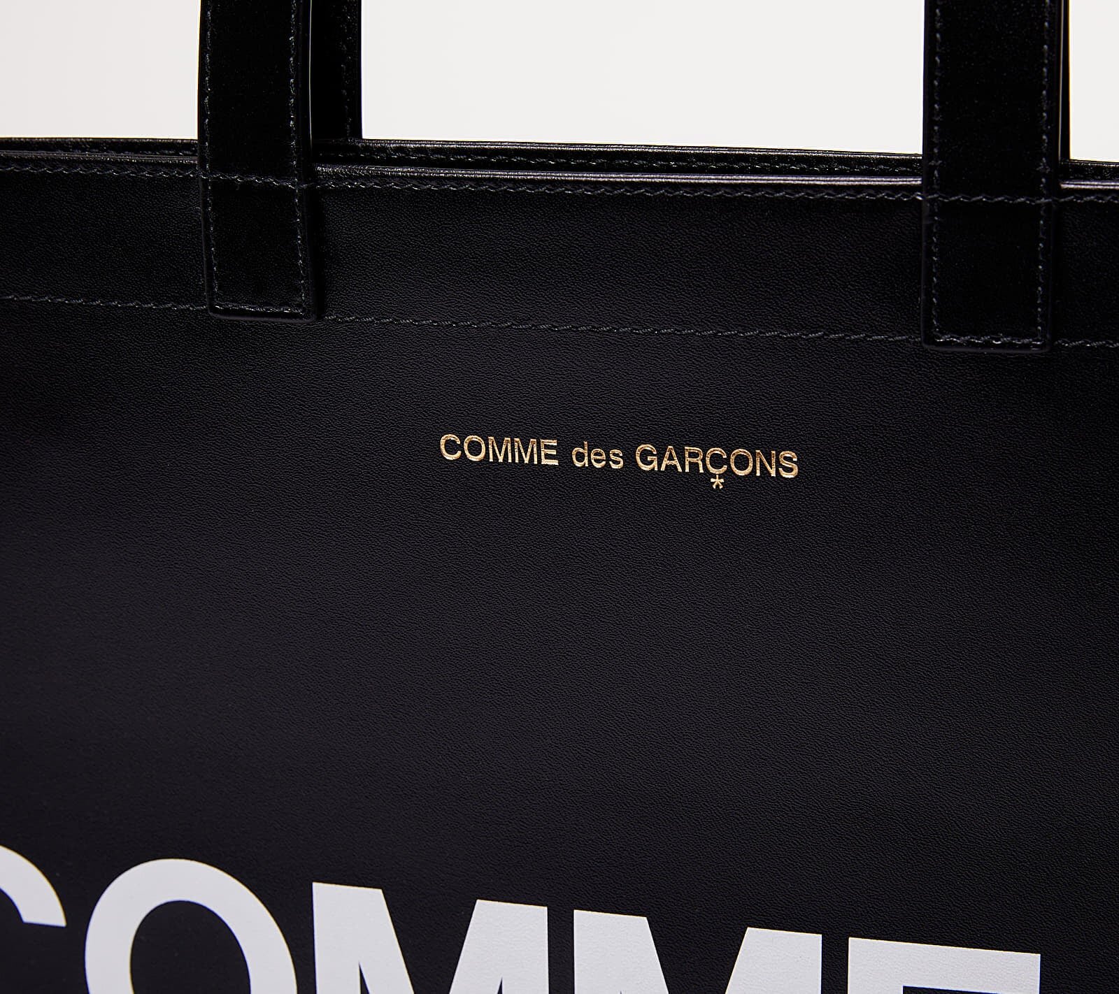Comme des Garçons Wallets Чанта Comme des Garçons Huge Logo Tote Bag Black