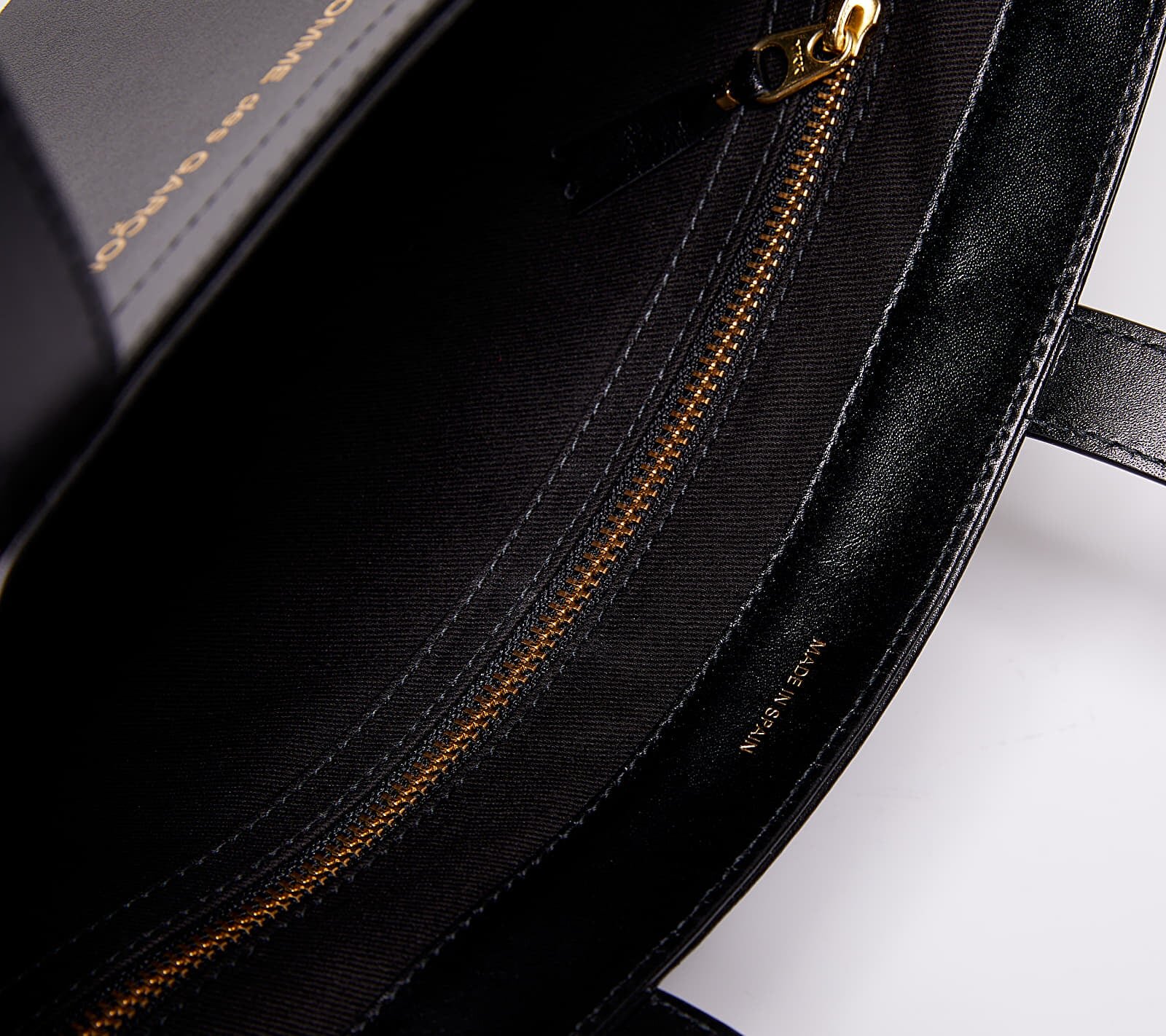 Comme des Garçons Wallets Чанта Comme des Garçons Huge Logo Tote Bag Black